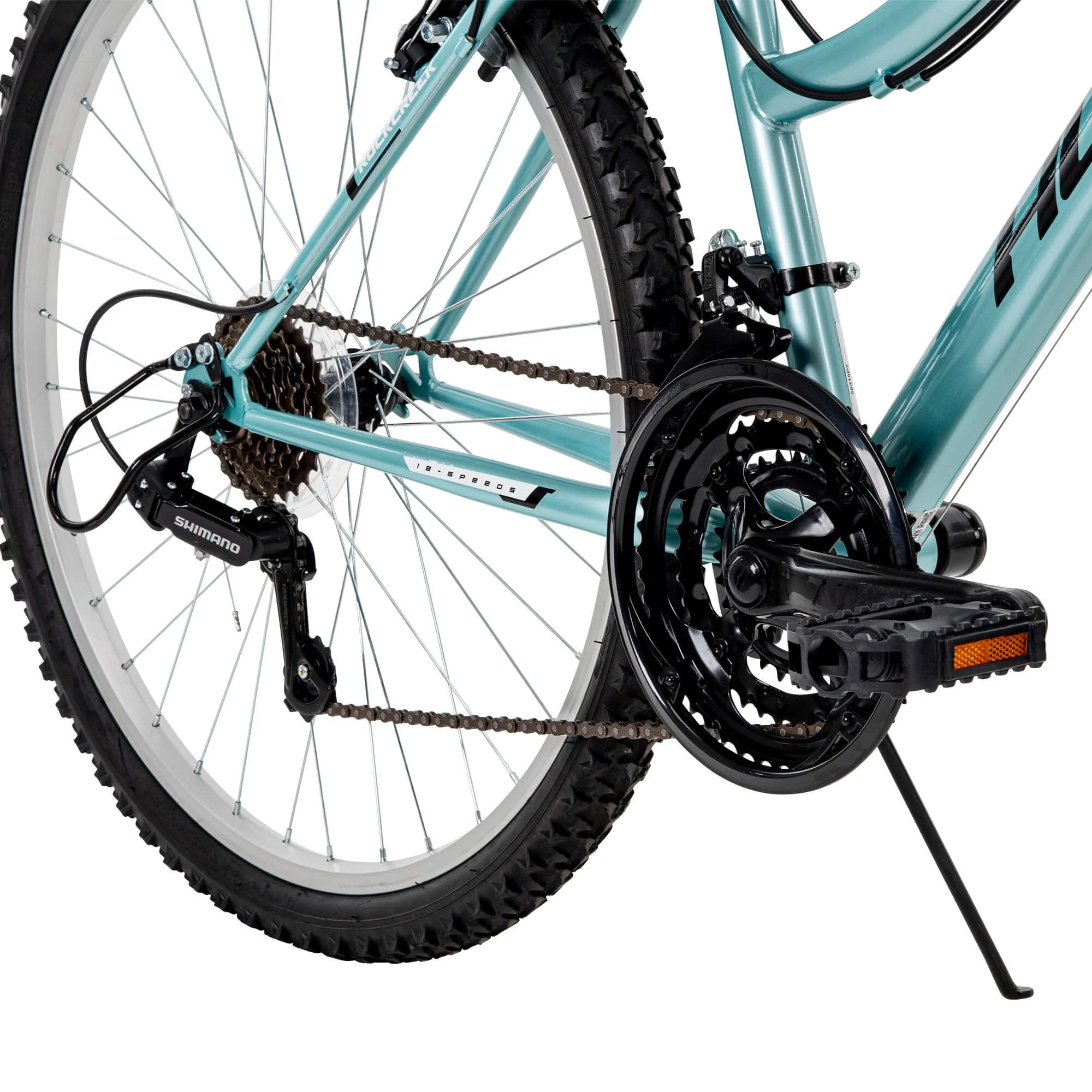Huffy 26-?Rock Creek Women's 18-Speed Mountain Bike, Mint - Image 9
