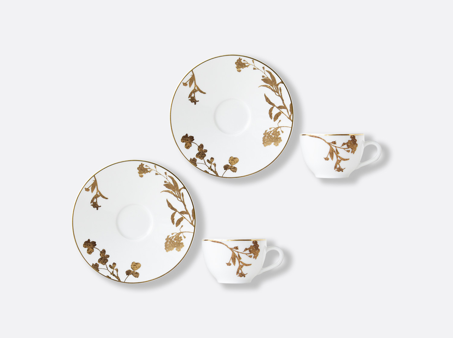 Coffret de tasses et soucoupes expresso 8 cl