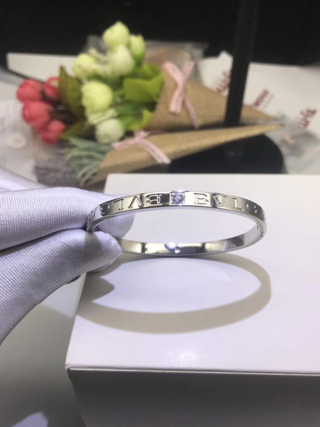 Dupe Bvlgari B.zero1 Ring with Debossed Monogram - Original Replica Club