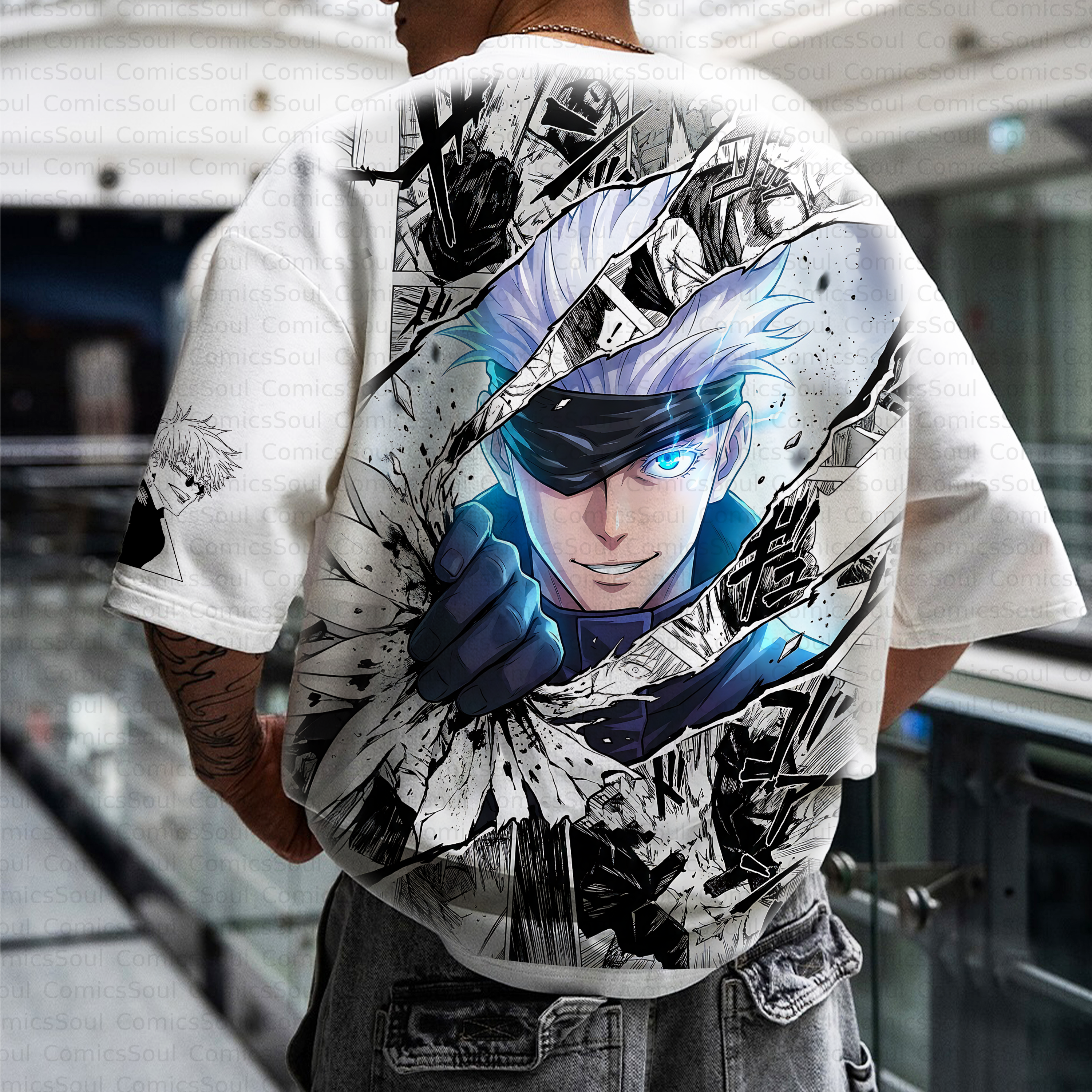 Unisex Anime Inspired Vintage T-Shirt