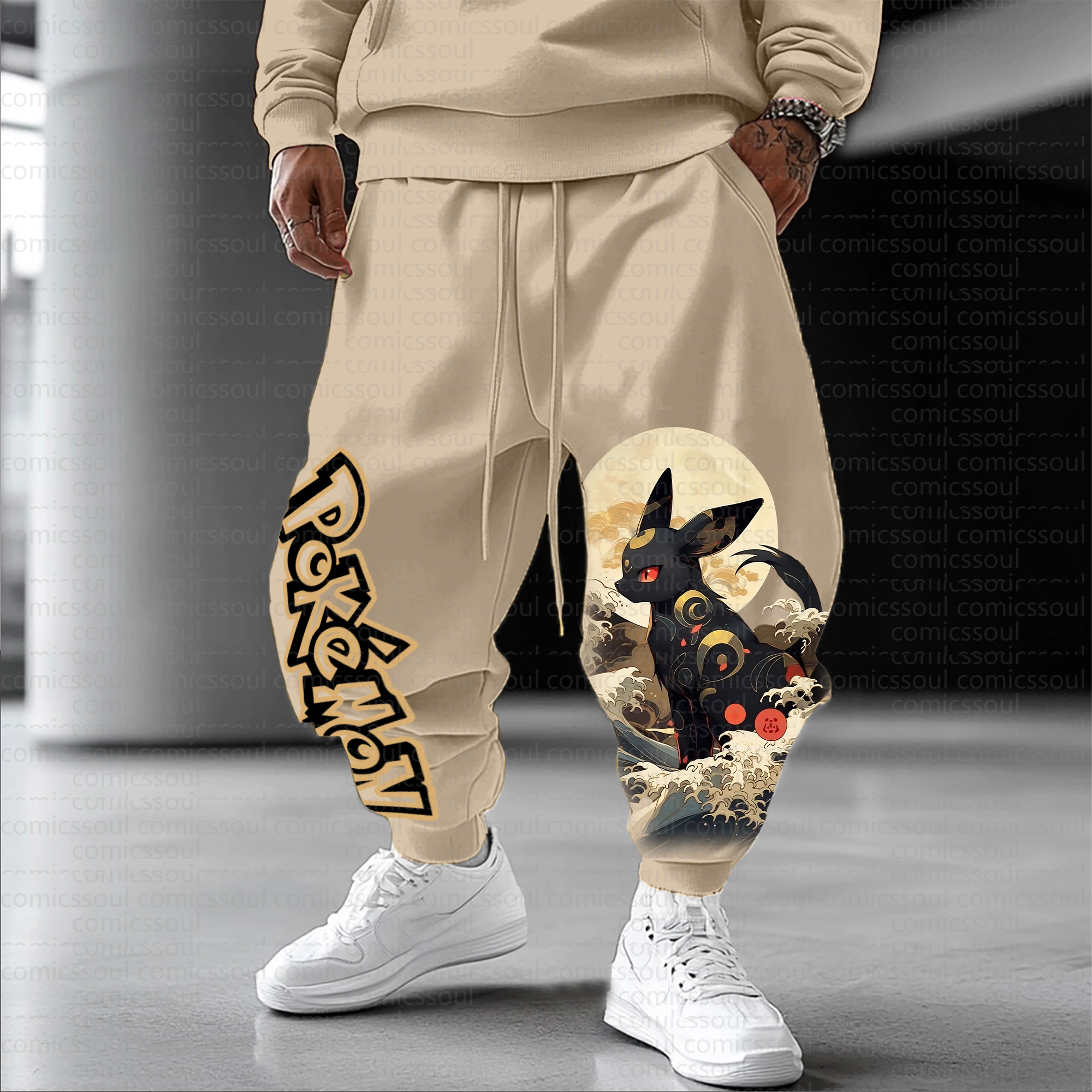 Unisex Anime Inspired Vintage Pants丨Comicssoul