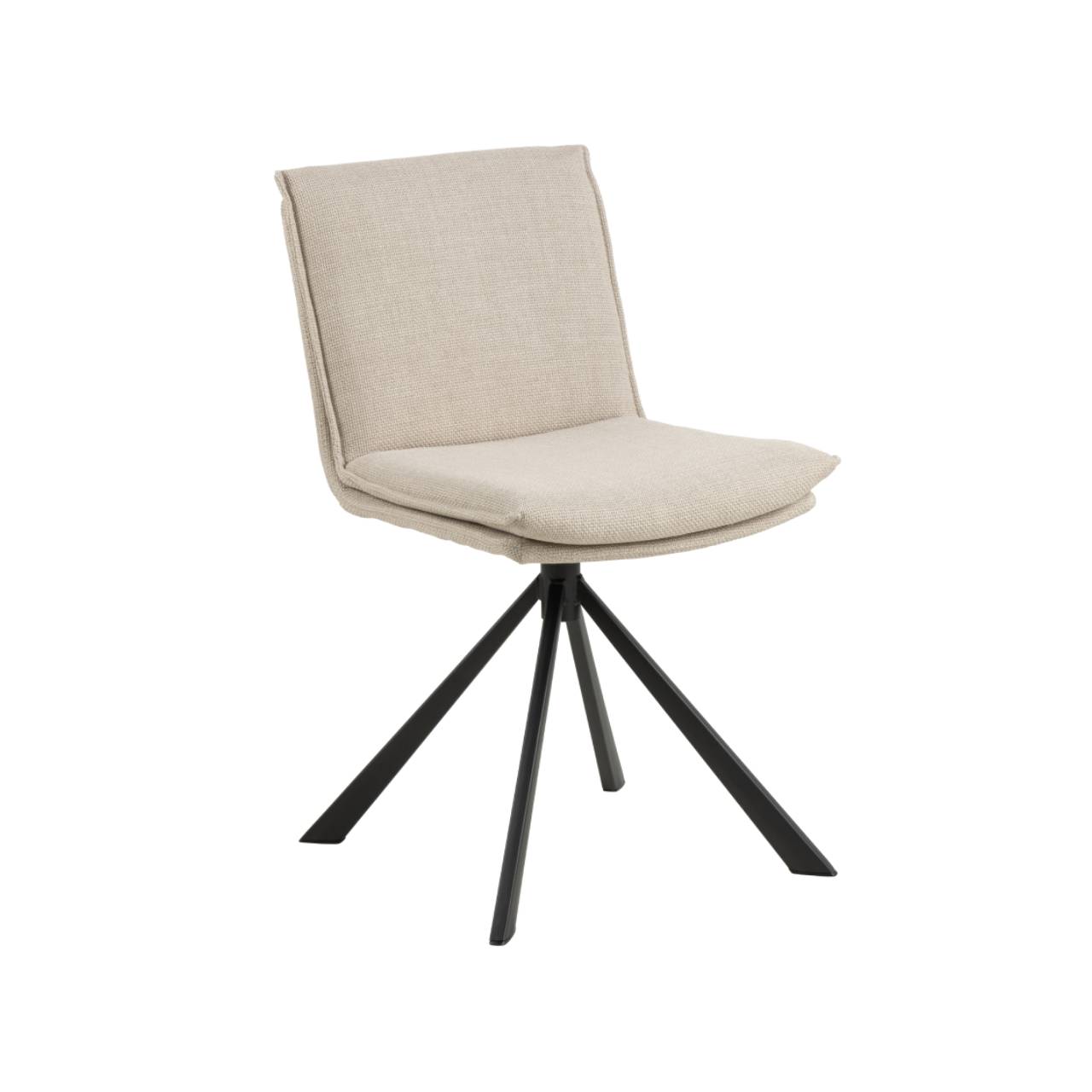 Blokker basic Square Eetkamerstoel - Beige