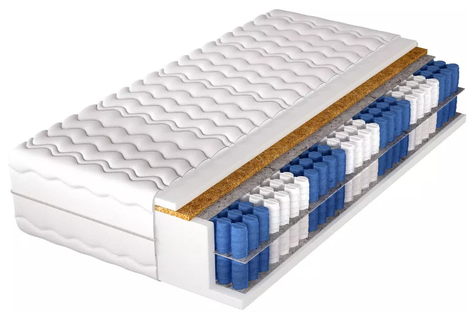 Trae Mobler Koko King 180 x 200 cm Dubbelzijdig Pocketvering Matras