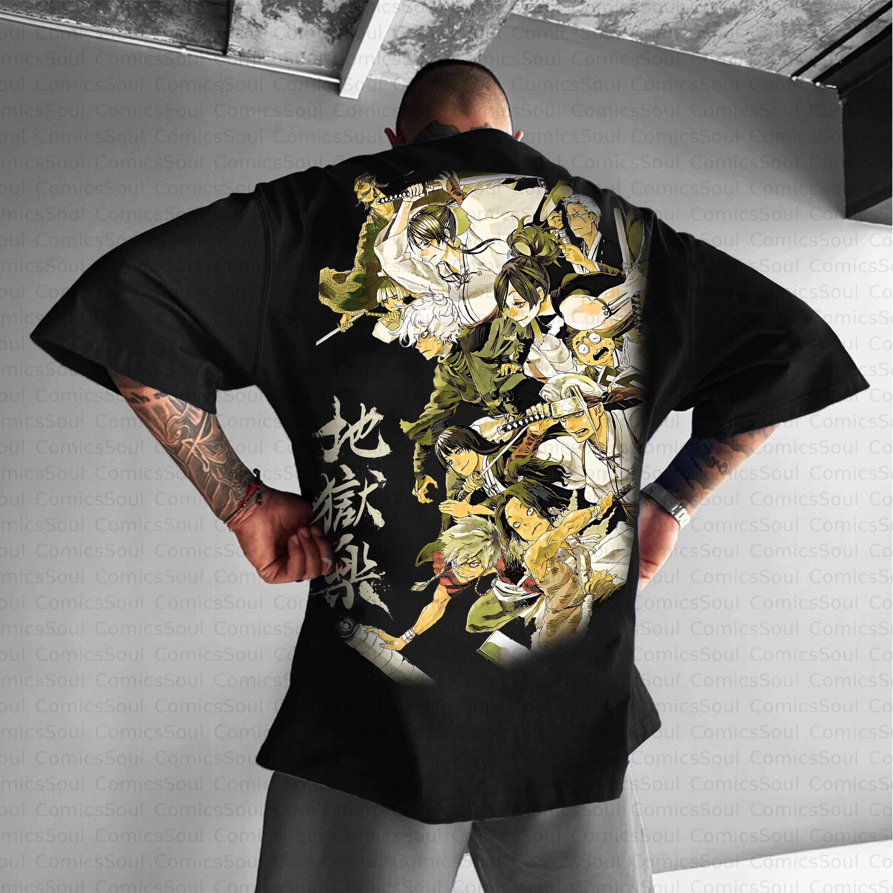 Unisex Anime Inspired Vintage T-Shirt