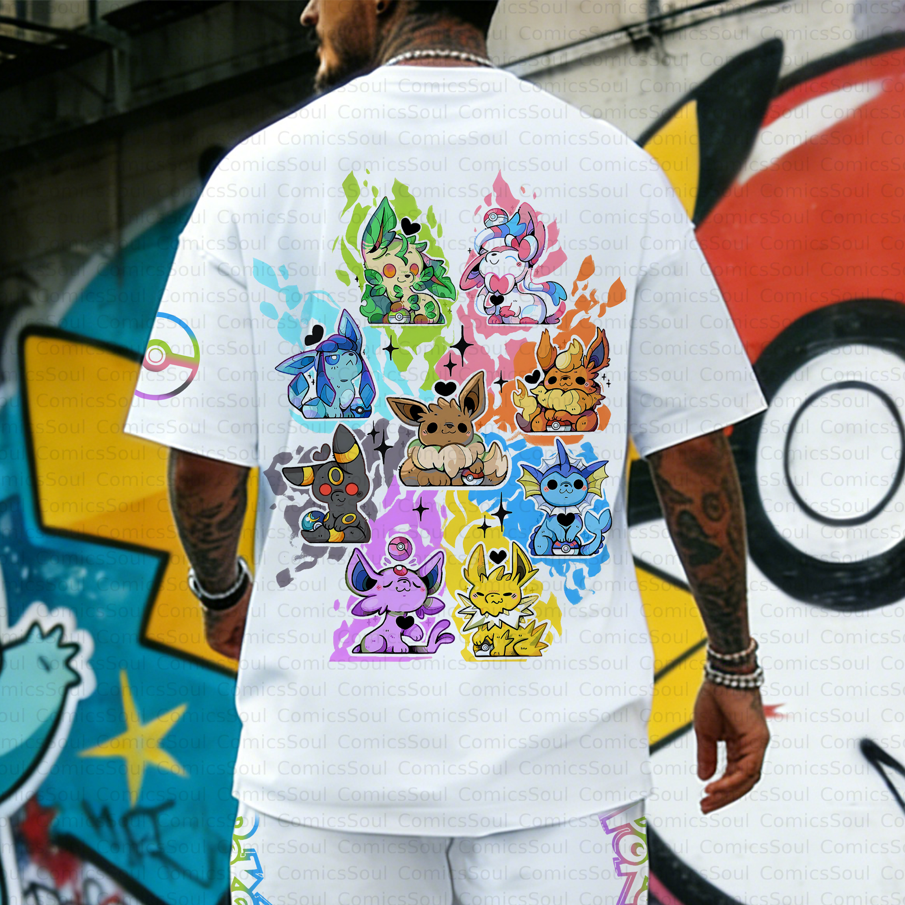 Unisex Anime Inspired Vintage T-Shirt