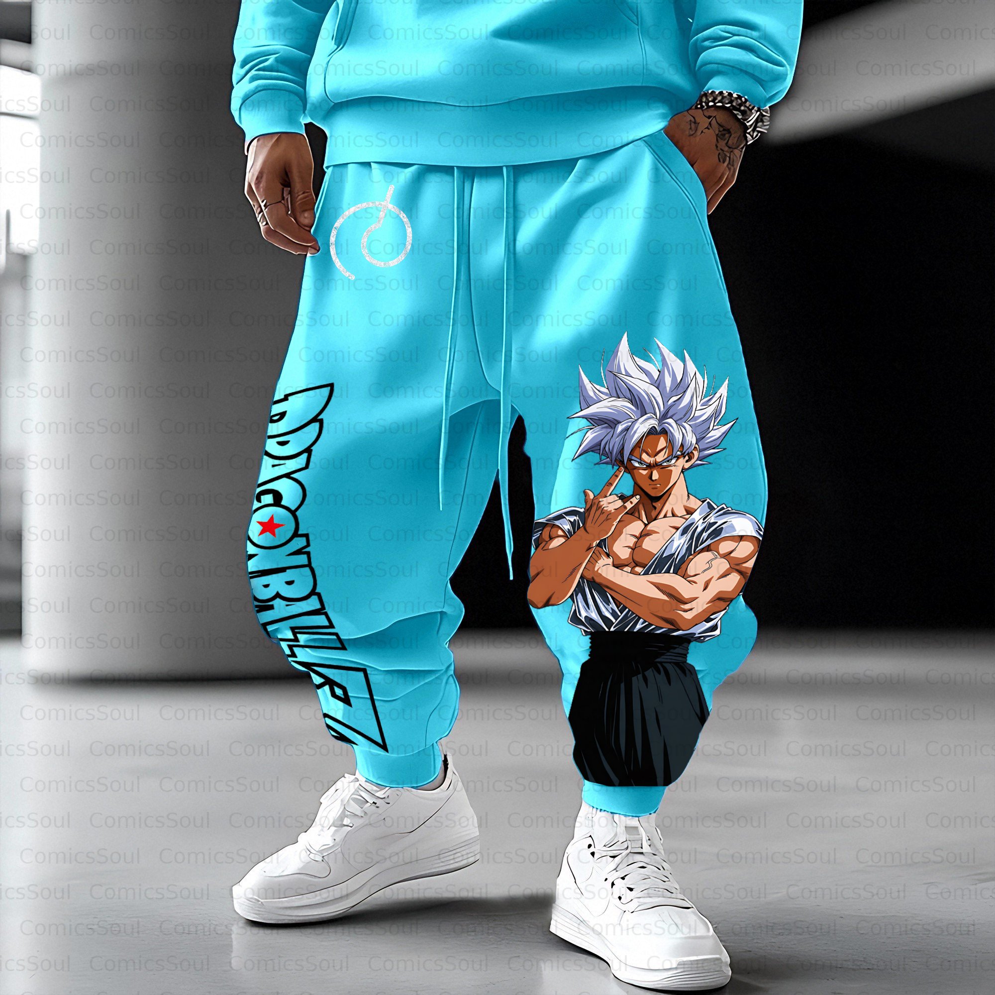 Unisex Casual Anime Streetwear Pant