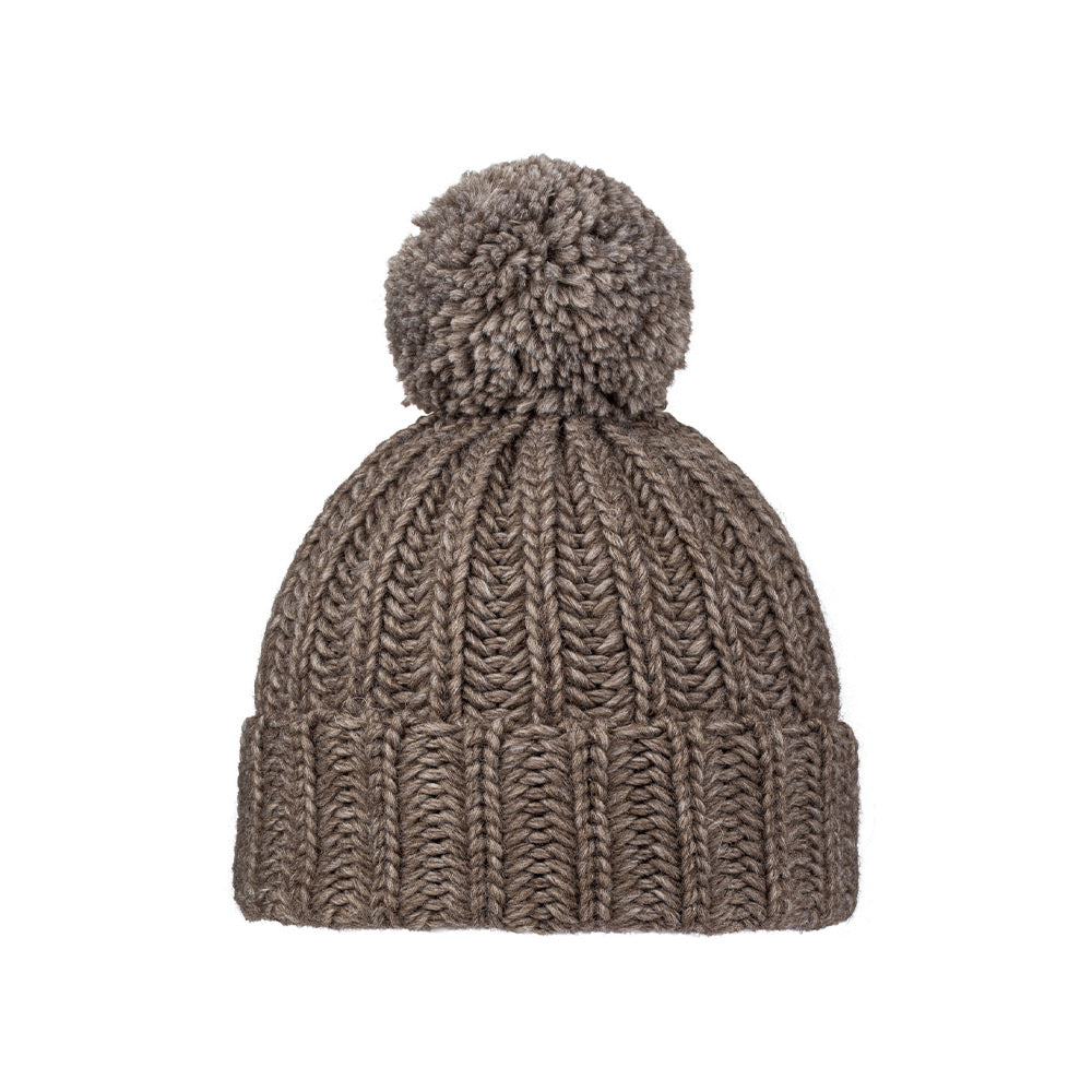 Santacana - Bonnet en Laine - Marron