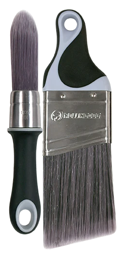 DETAIL PRO™ PT1000 Series 2″ 2-PC Angular Detail Brush Set – Angular & Pointed Brushes for Precision Painting - KTF Painting Interior Exterior