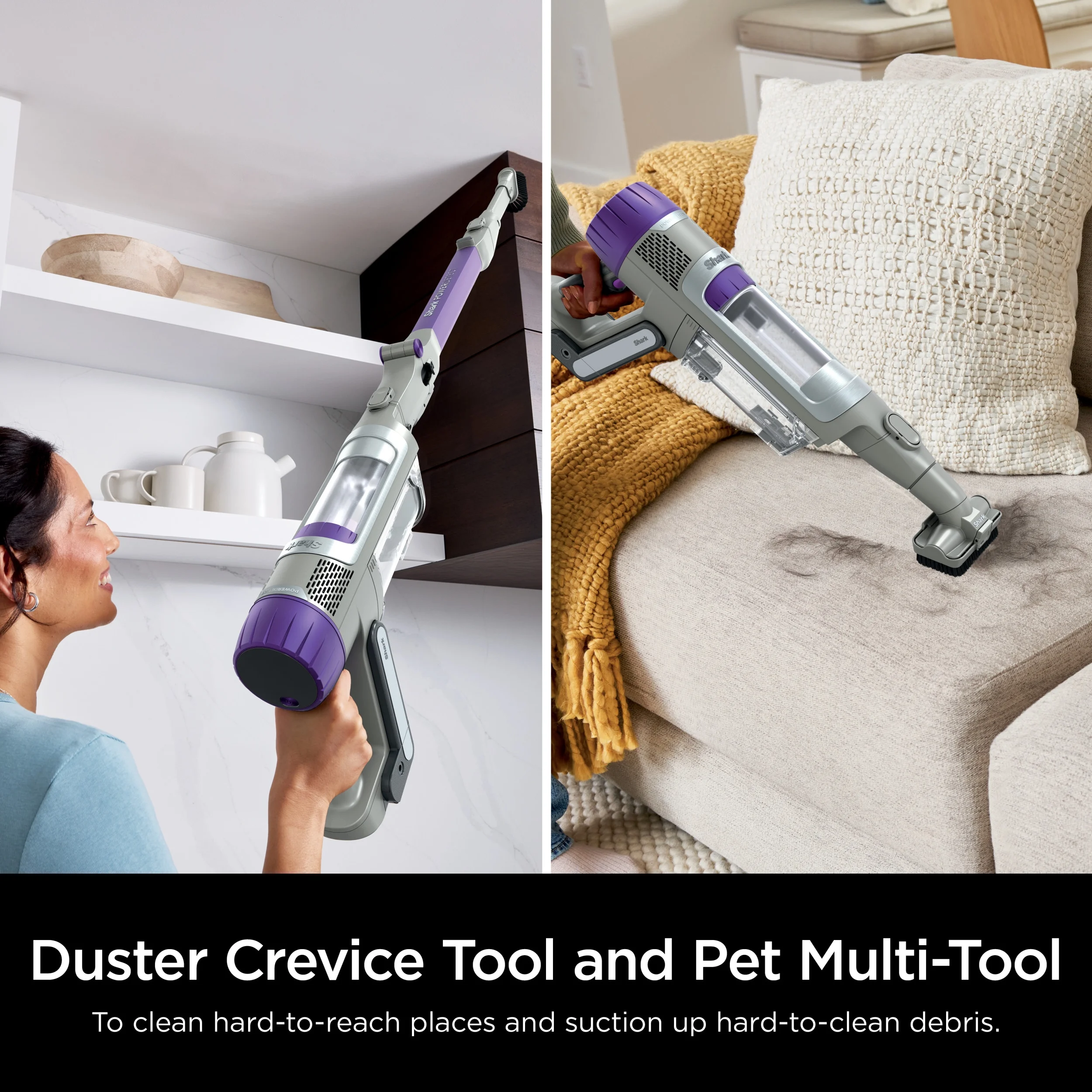 Shark PowerDetect Cordless Stick Vacuum, Multi-Surface, with DuoClean Detect Nozzle and MultiFLEX Wand, Up to 60 Mins Runtime, IP1250 Blue - Image 19