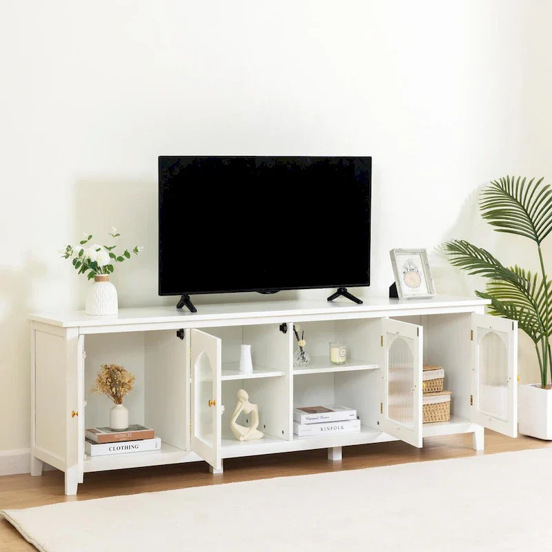 71-Inch Modern TV Cabinet Entertainment Center