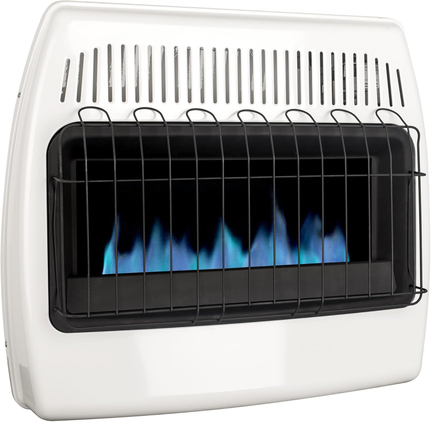 Calorie liquid propane blue flame wall-mounted heater without exhaust ventilation