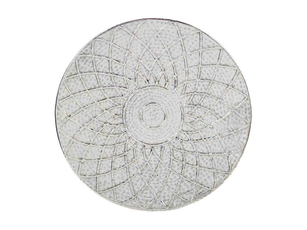 Plato decorativo de metal