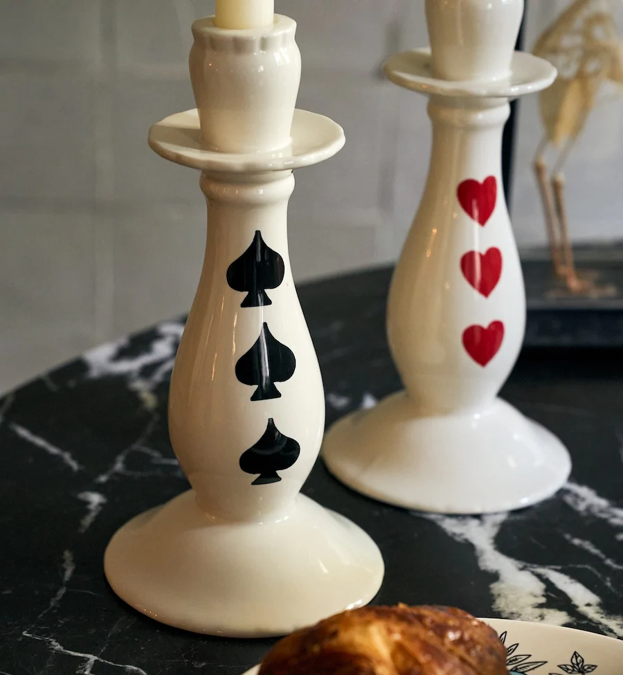 Ace of Flames Candle Holder