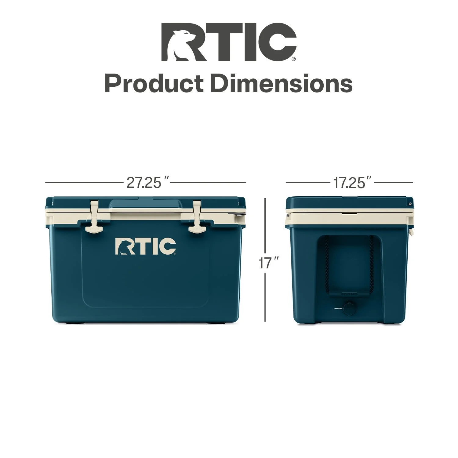 RTIC 52 QT Ultra-Light Hard-Sided Ice Chest Cooler, Fits 76 Cans, Trailblazer - Image 34