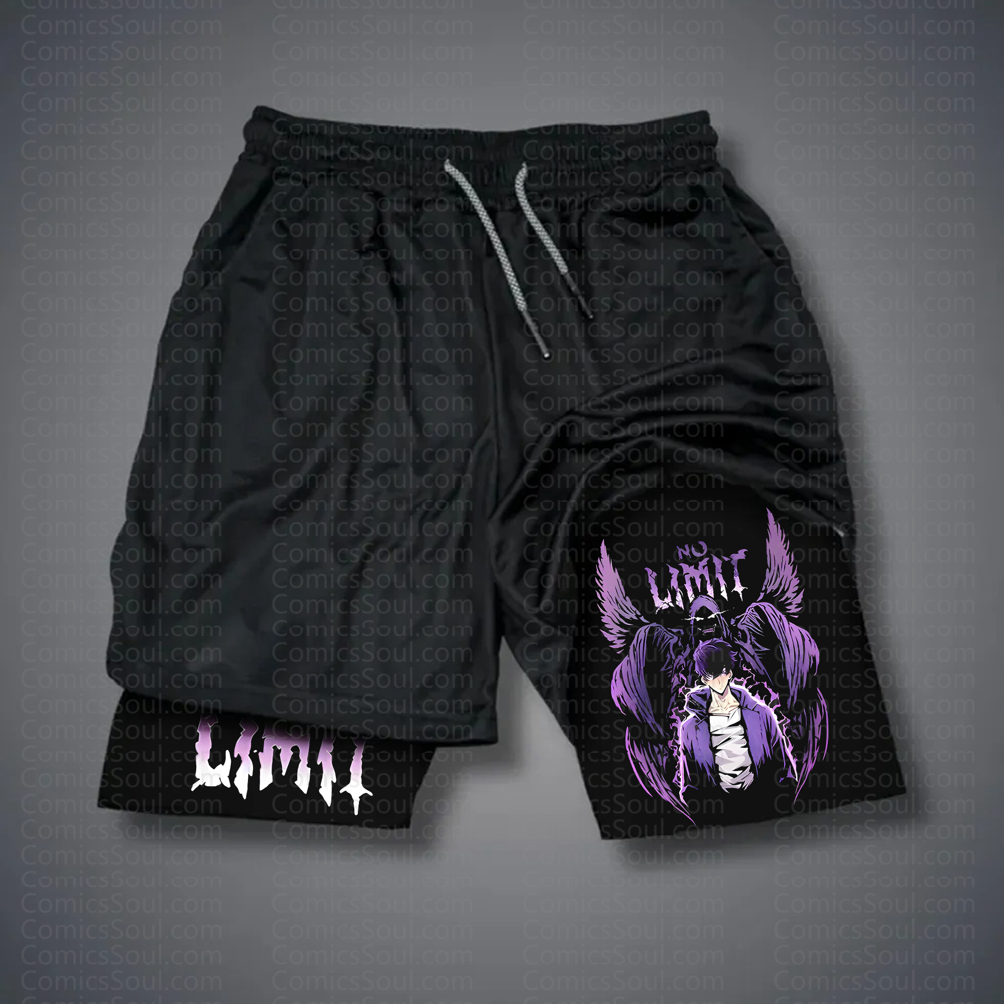 Unisex Casual Anime Streetwear Shorts 丨Comicssoul