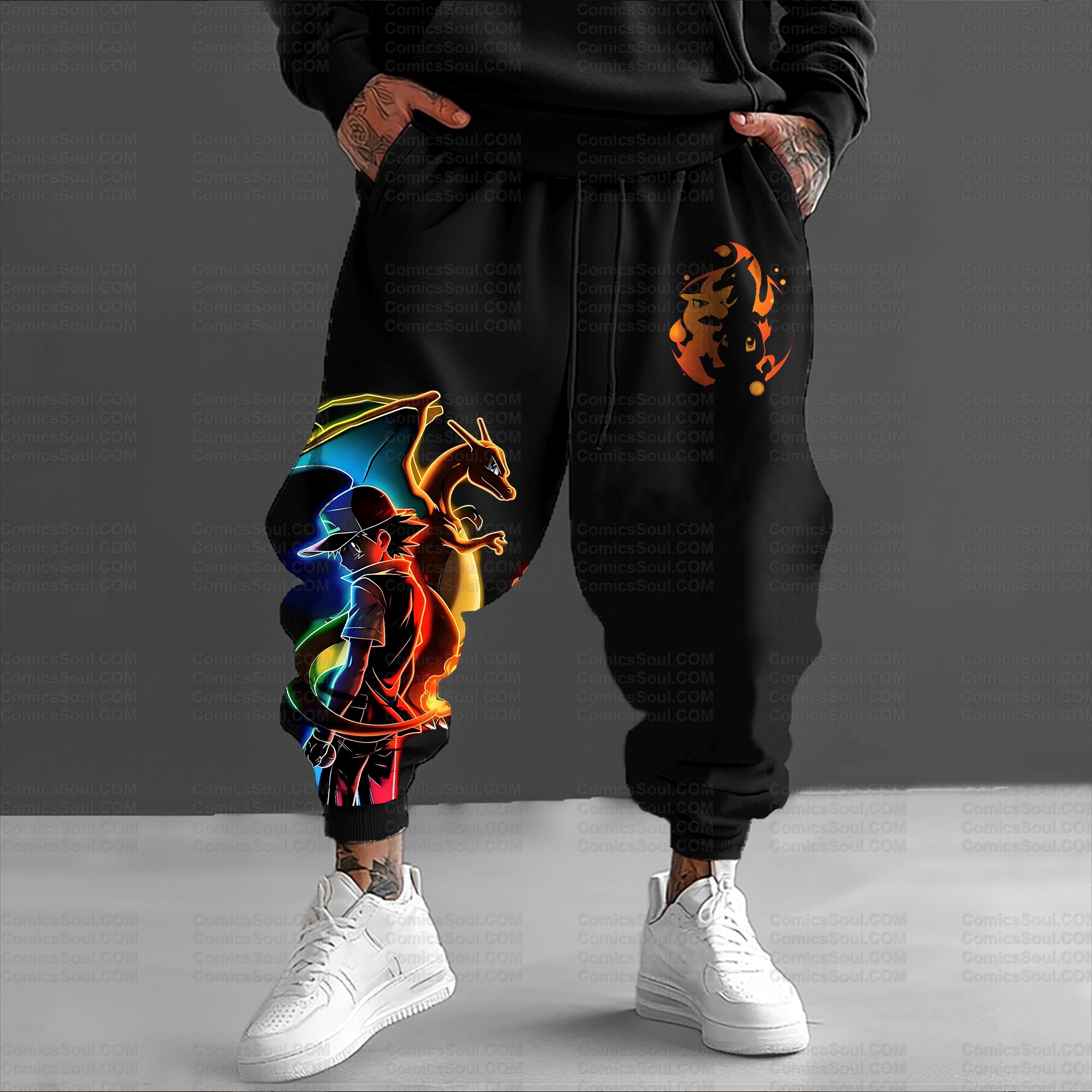 Unisex Anime Inspired Vintage Plush Pants