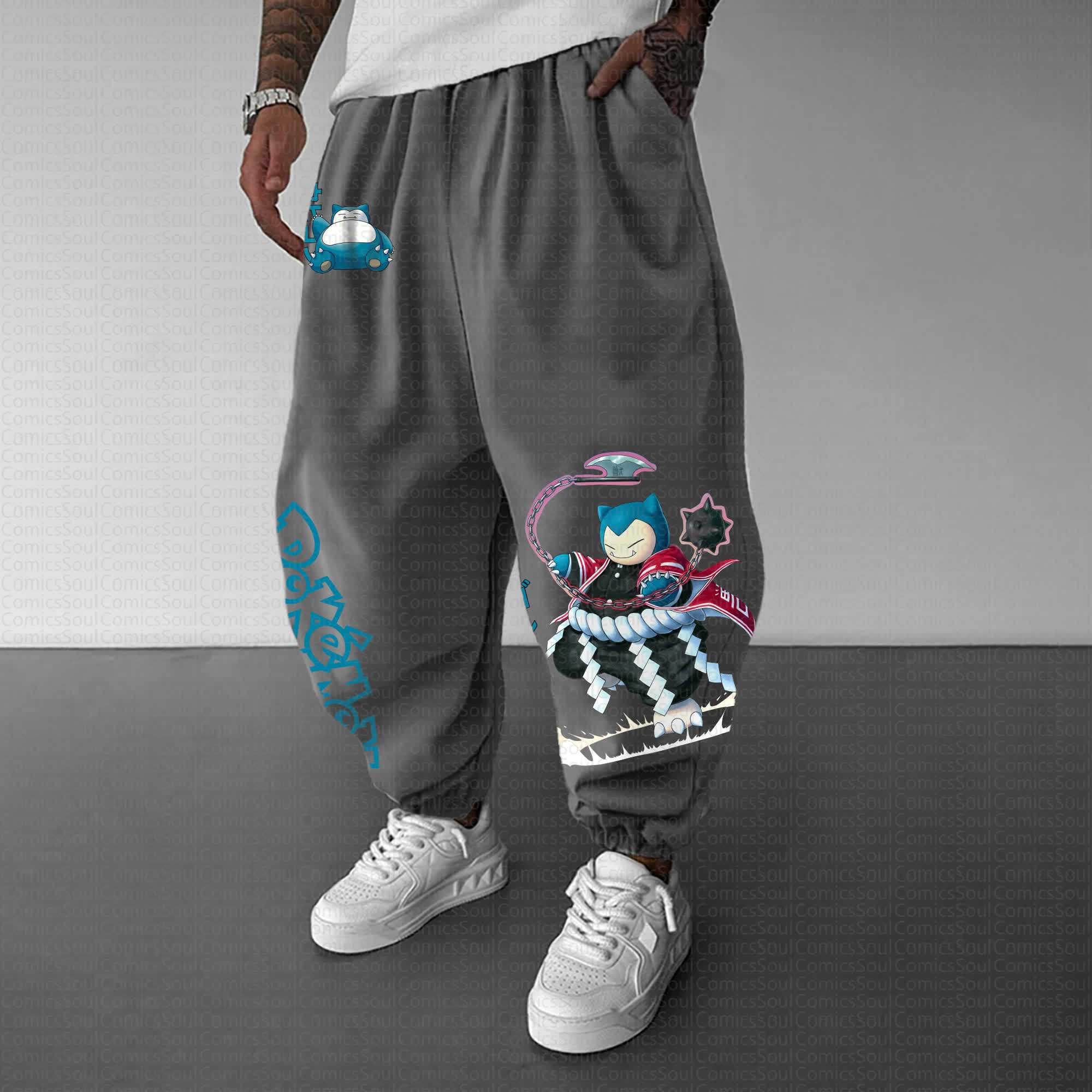Unisex  “Comicssoul” Casual Anime Streetwear Pants