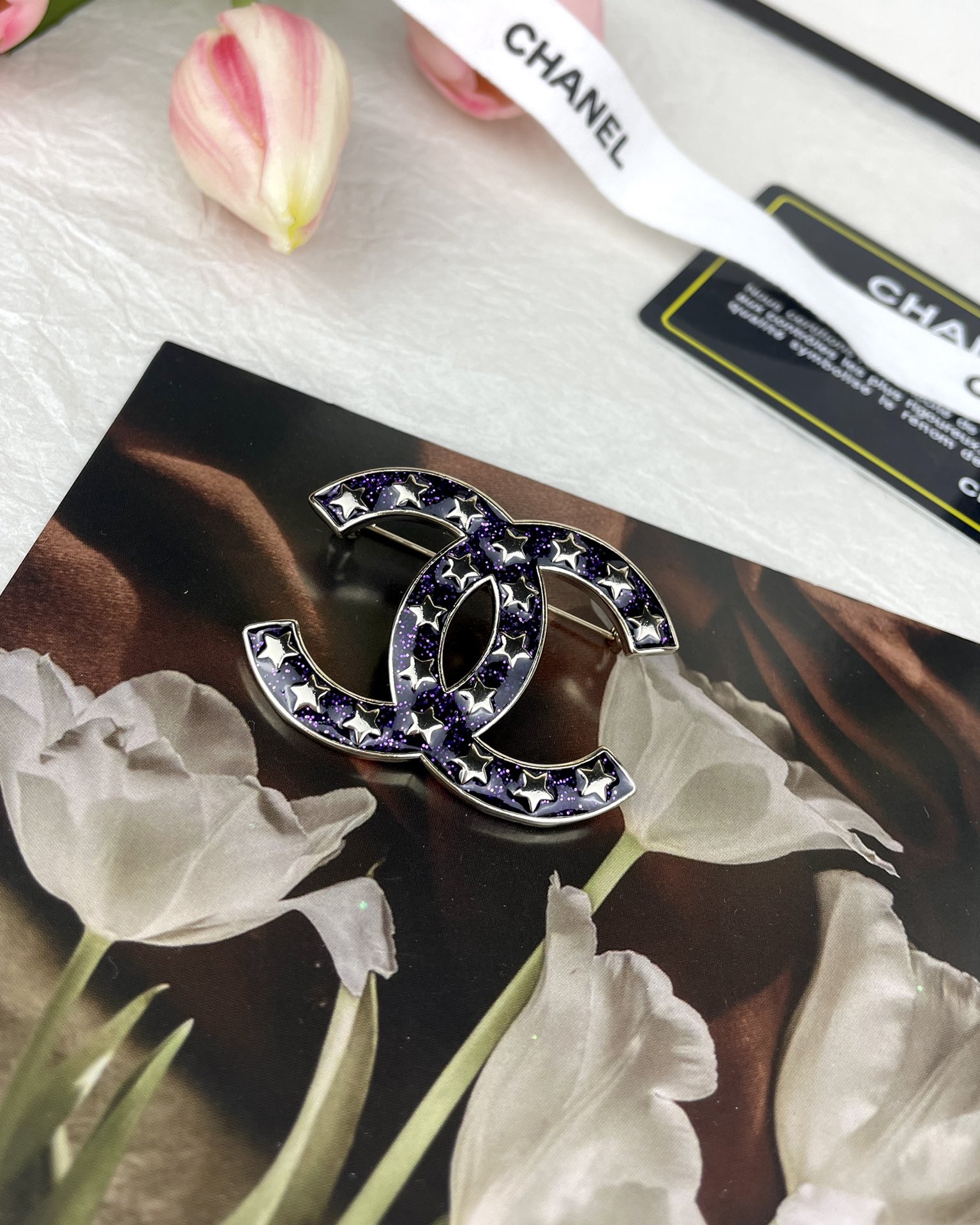 Chanel Star Enamel Coco Brooch - Original Replica Club