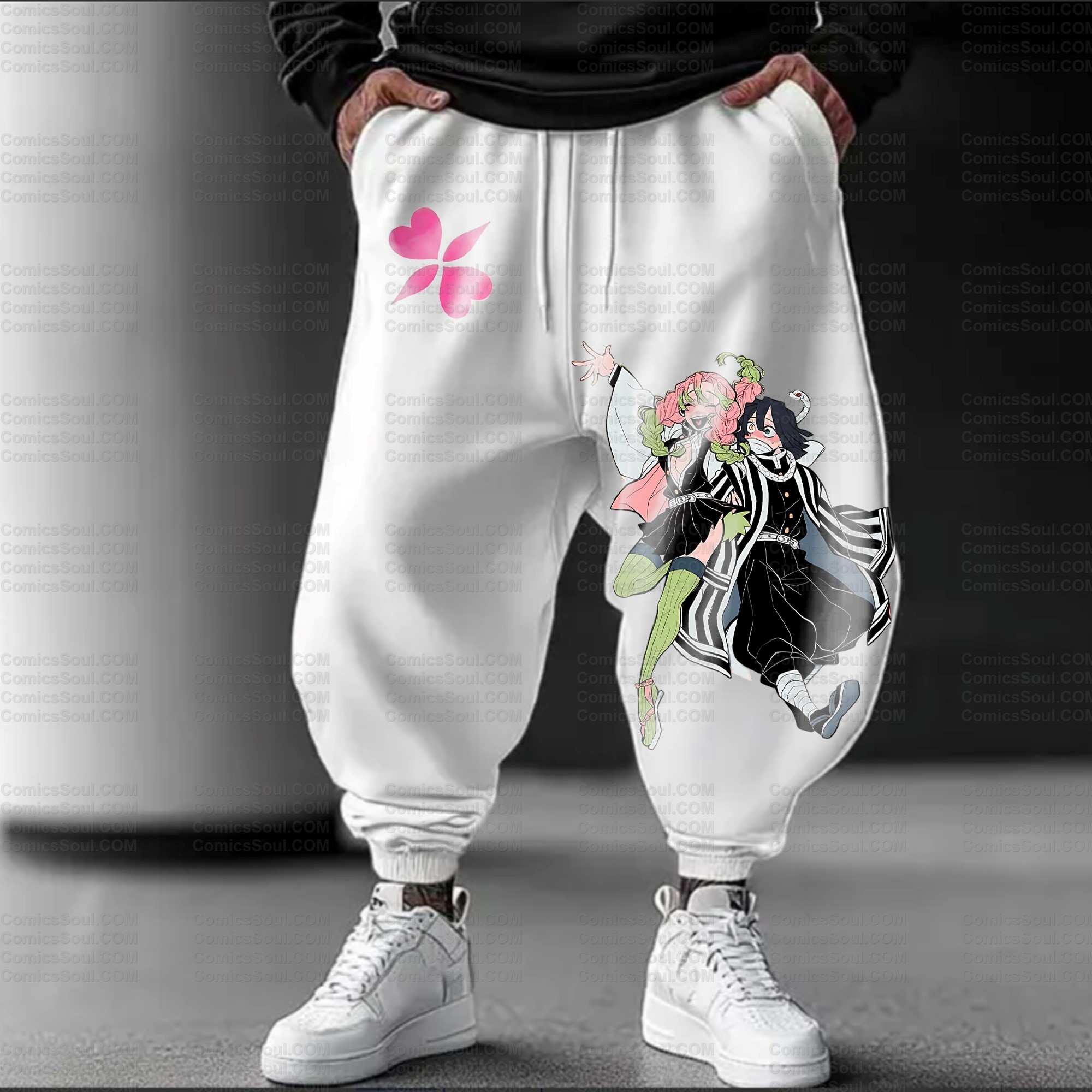 Unisex Anime Inspired Vintage Plush Pants