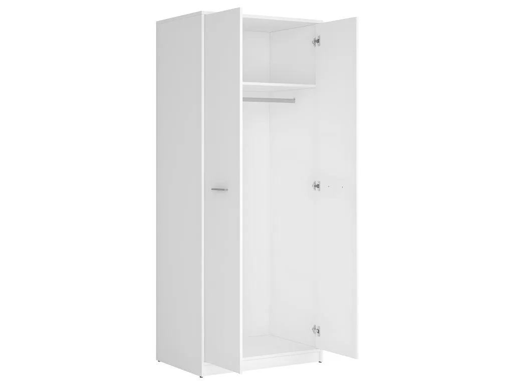 Armario 2 puertas Francomuebleses Blanco