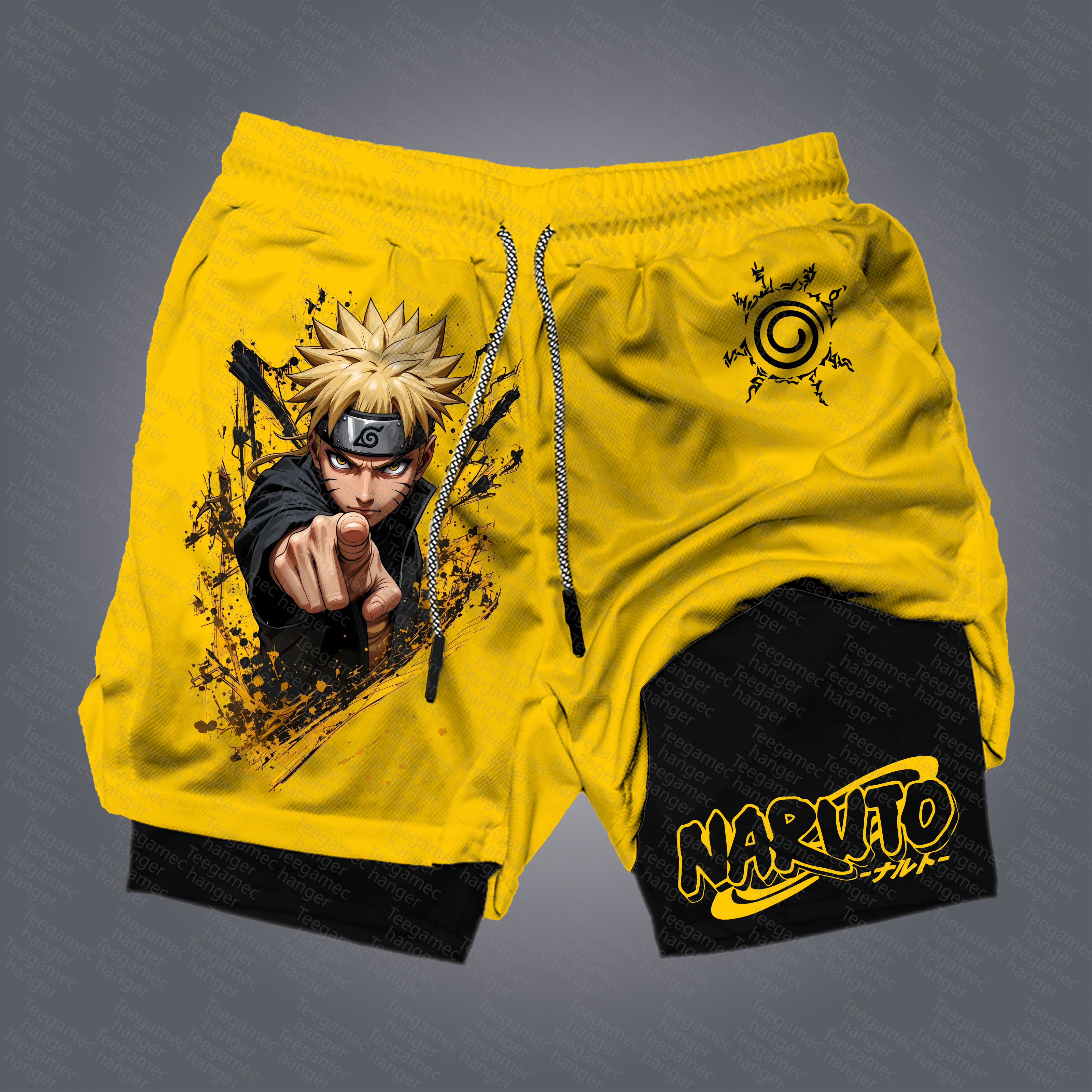 Unisex   Casual Anime Streetwear Gym Shorts