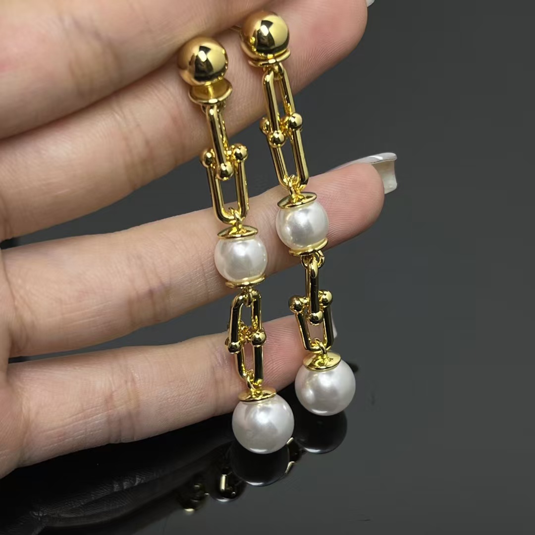 Tiffany HardWear Triple Drop Link Earrings - Original Replica Club