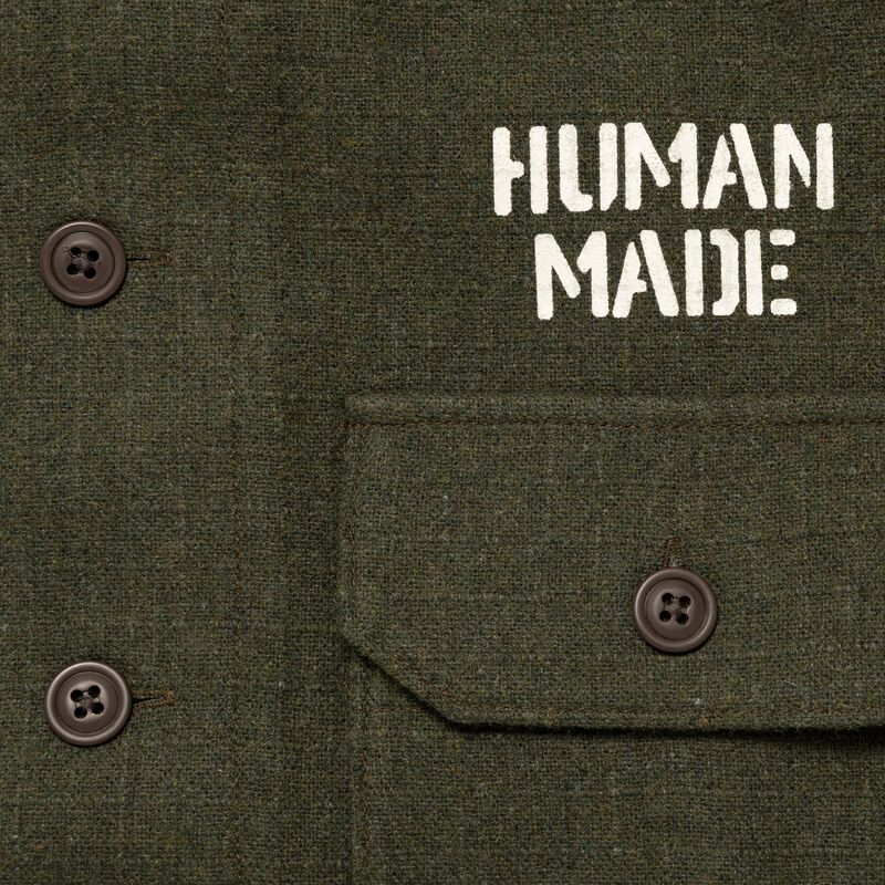HUMAN MADE MILITARY SHIRT