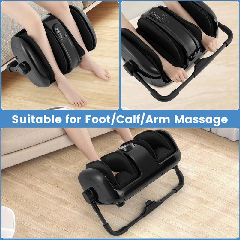 Eletriclife Foot and Calf Massager with Heat for Blood Circulation Pain Relief