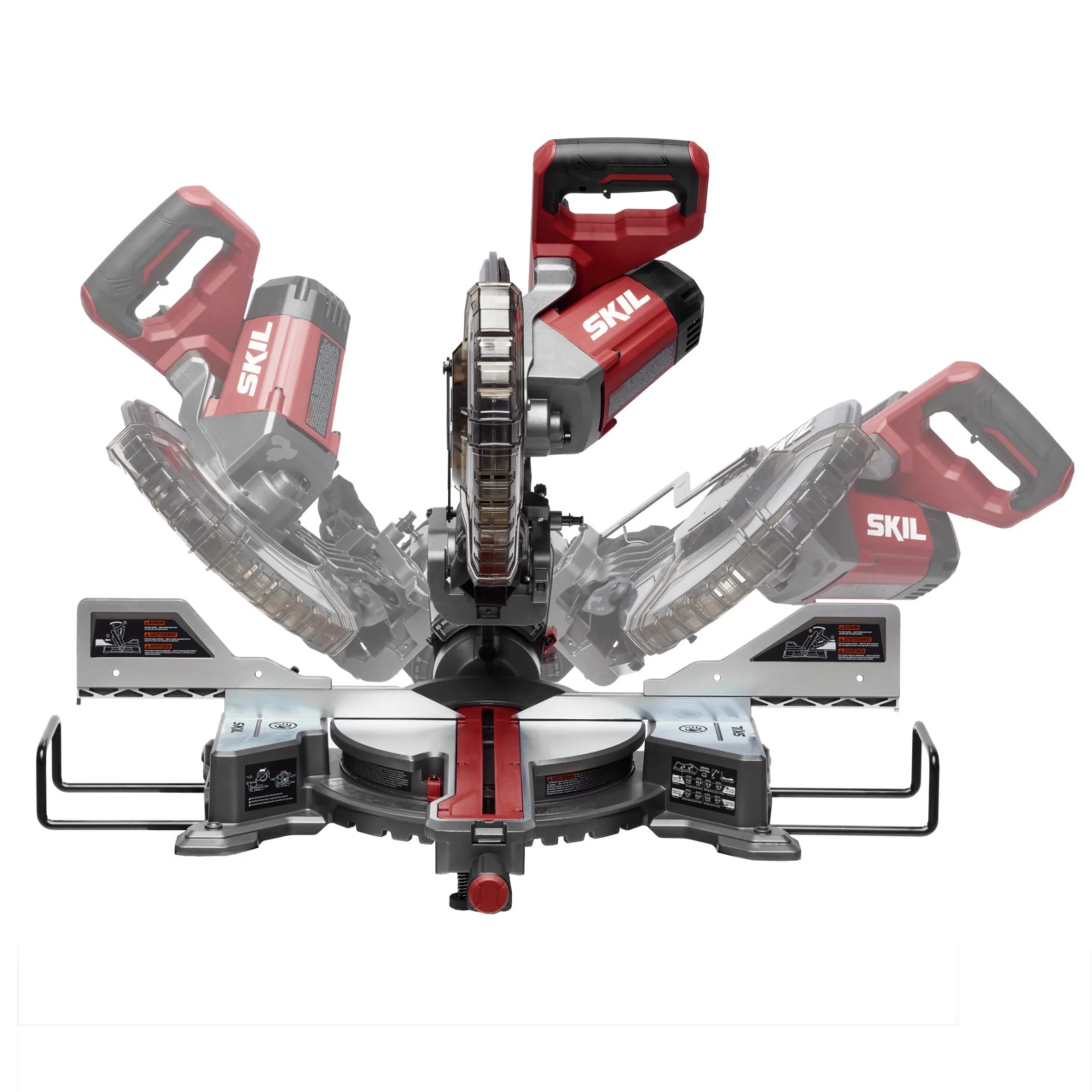 SKIL 15 Amp 10'' Corded Electric Dual Bevel Sliding Miter Saw - Image 3
