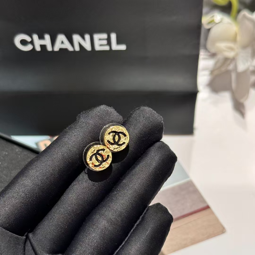 Chanel Round Stud Earrings - Original Replica Club