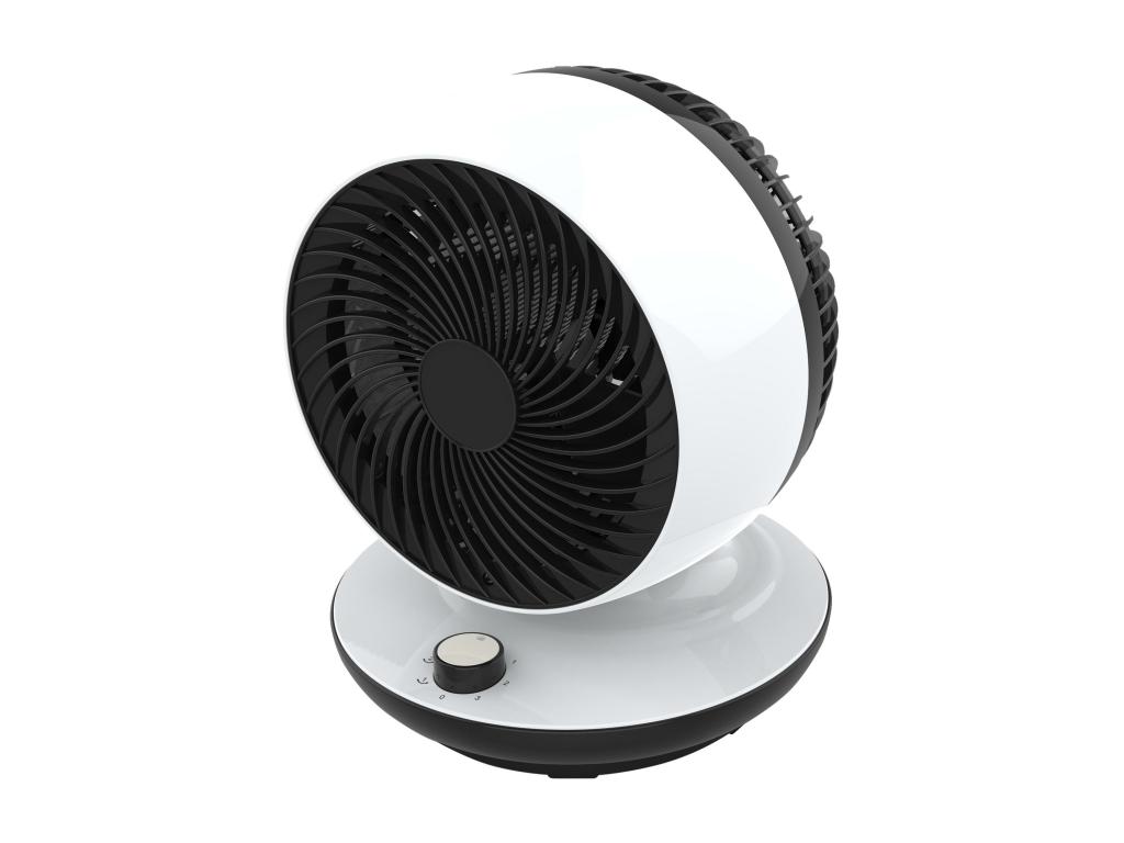 Ventilador de sobremesa con oscilación vertical