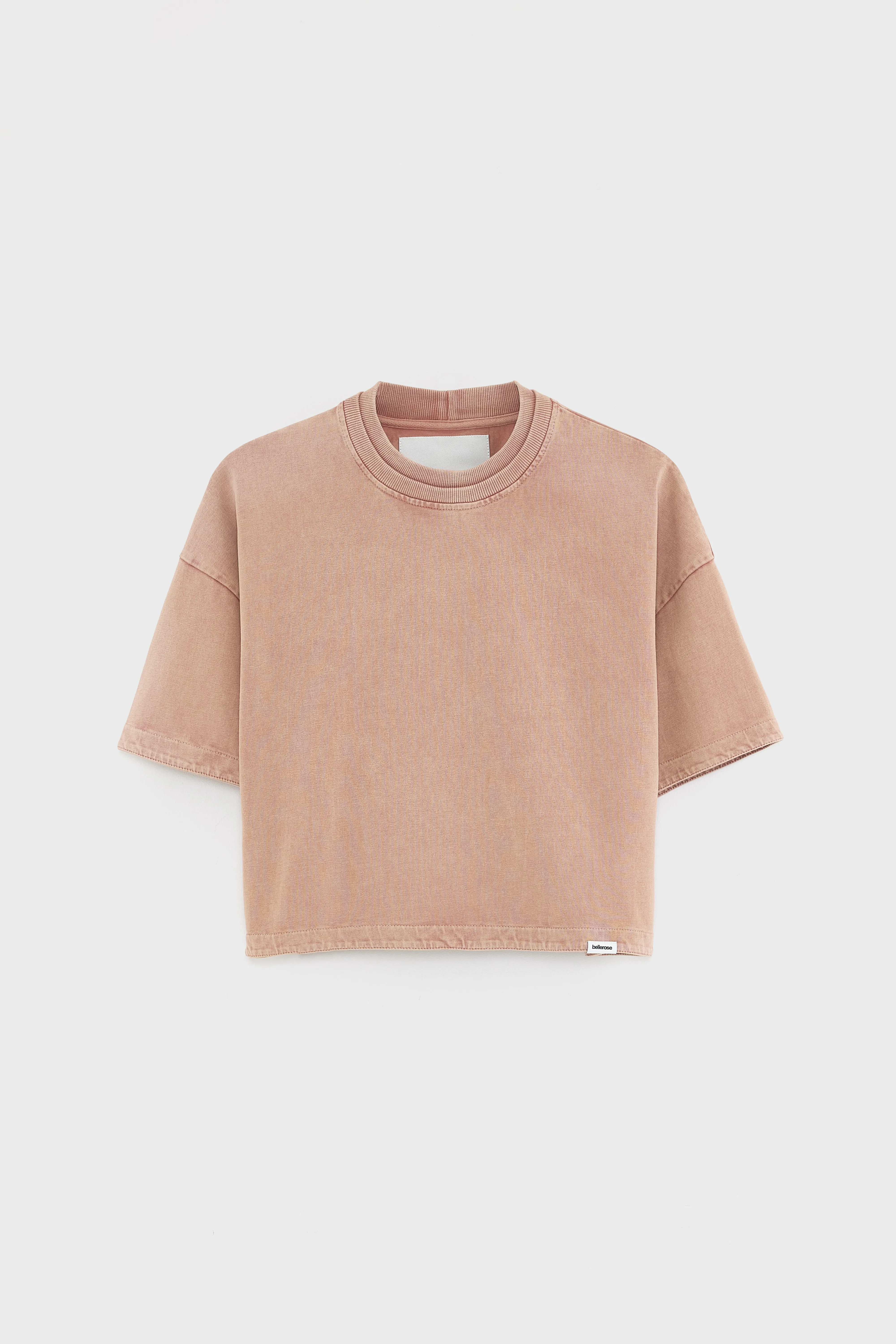 Bellerose Fan cropped t-shirt (261 / W / ETRUSCAN RED)