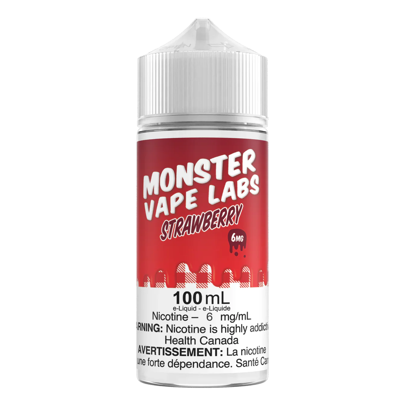 Strawberry 100mL - by Monster Vape [Ontario Stamp]