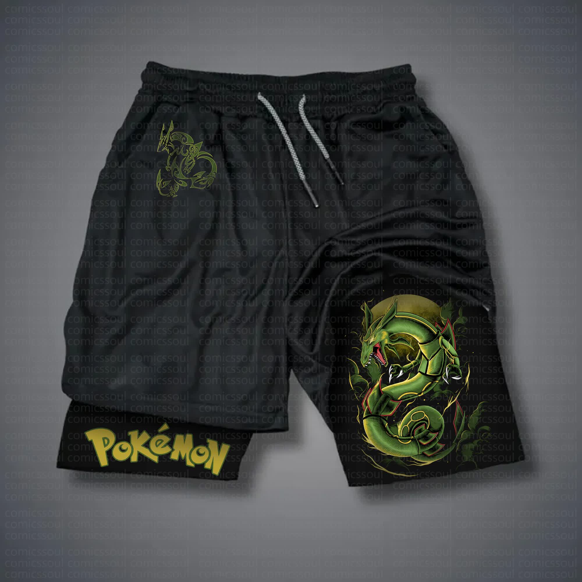 Unisex  “Comicssoul” Casual Anime Streetwear Shorts