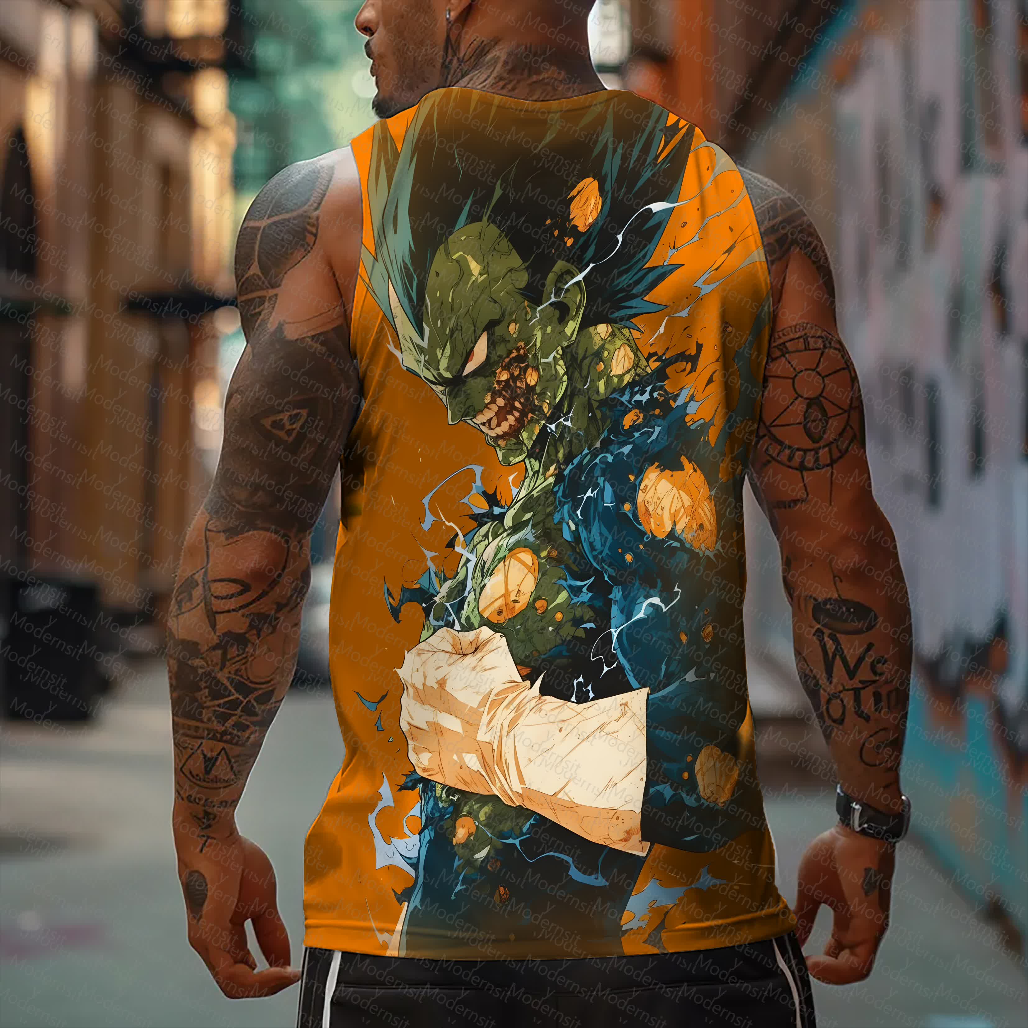 Unisex  “Comicssoul” Casual Anime  Tank Top