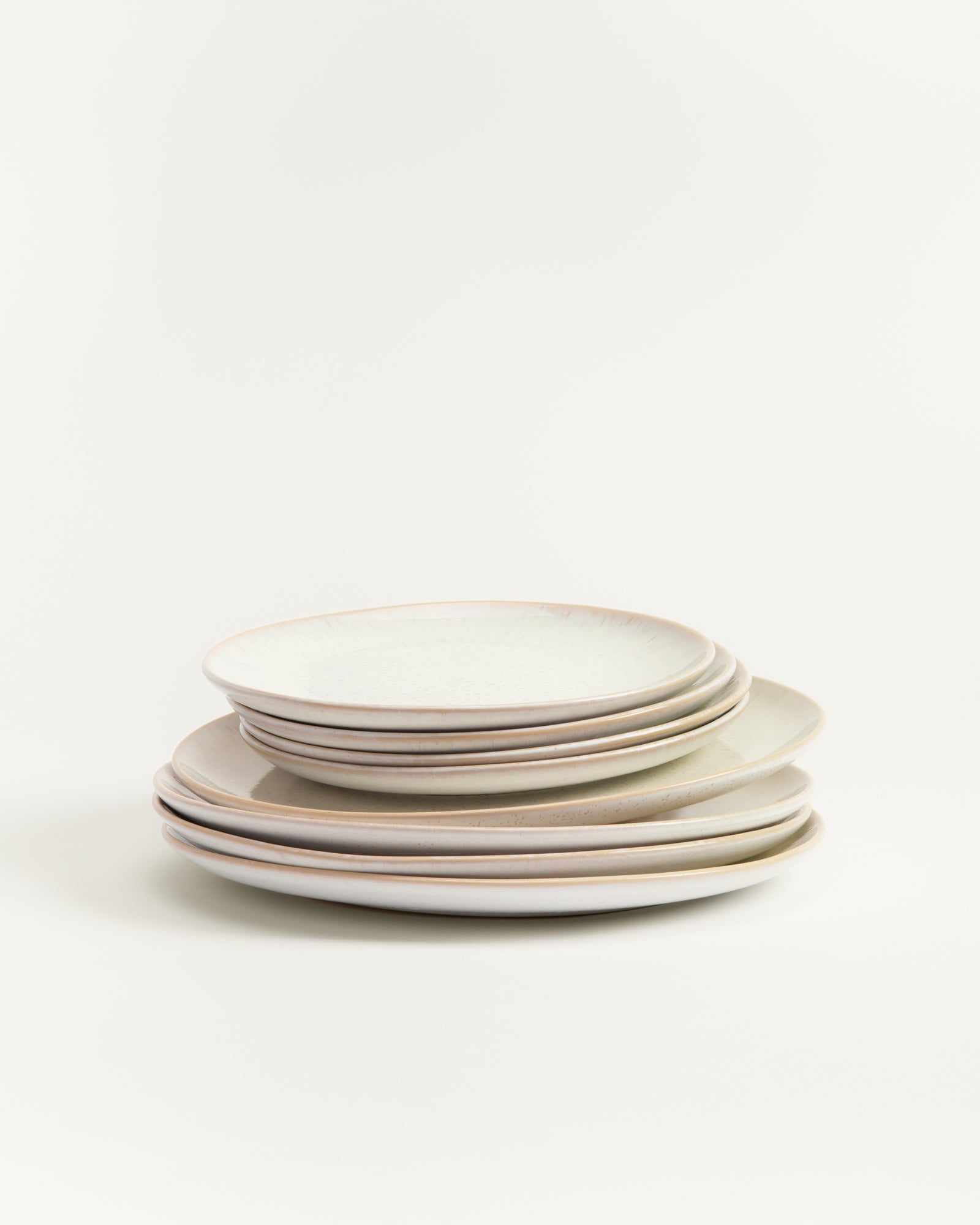 Areia Teller-Set classic grau 8-teilig