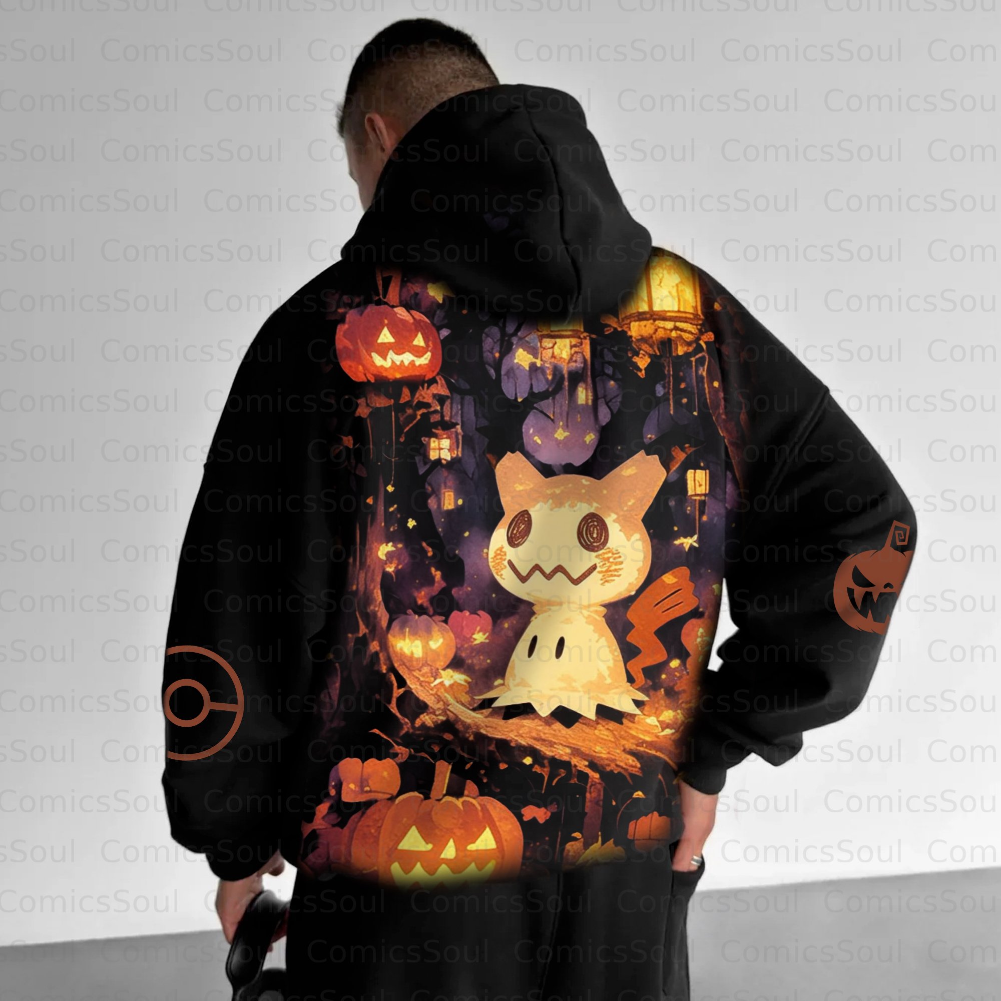 Unisex Anime Graphic Streetwear Vintage Hoodie