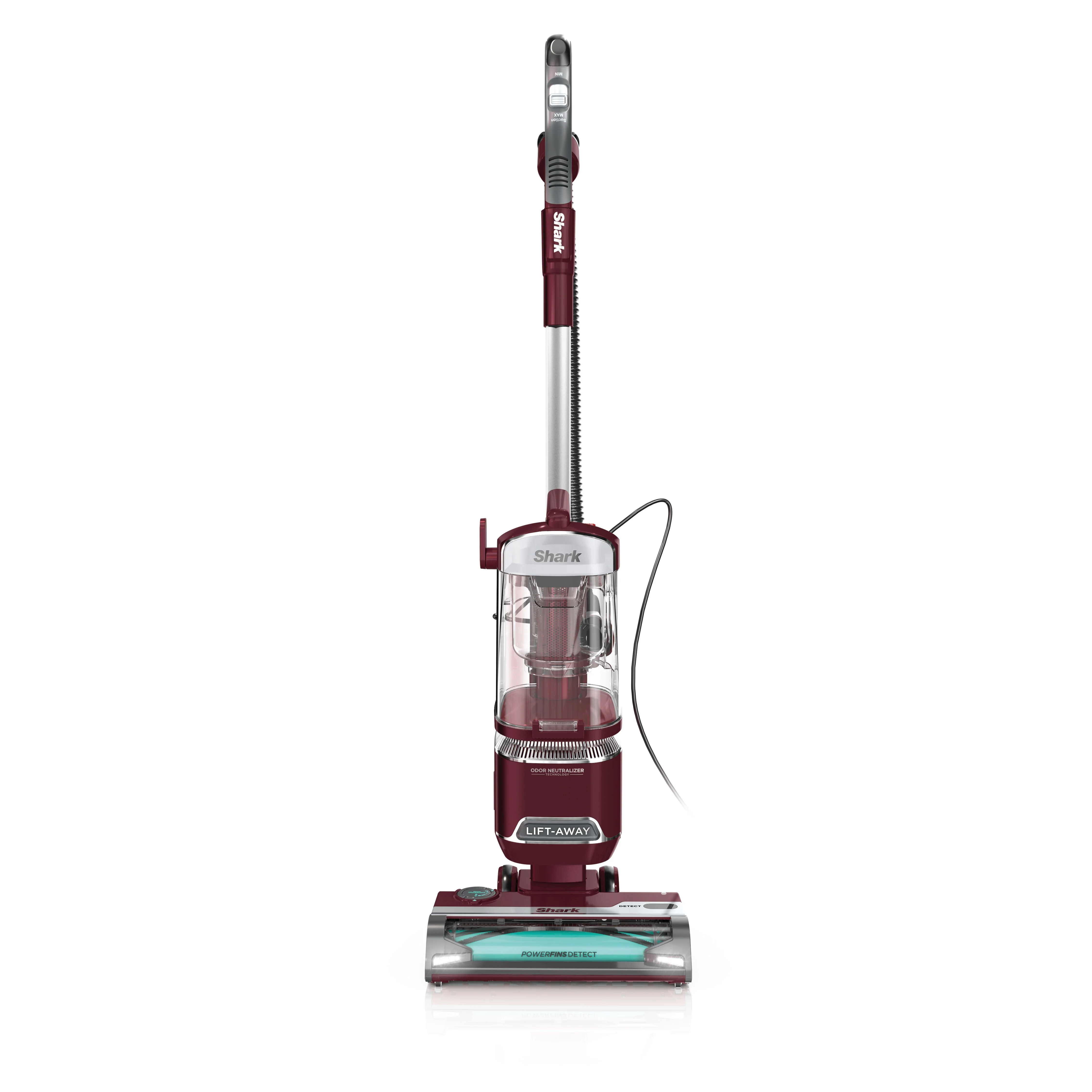 Shark Detect Lift-Away ADV Corded Upright Vacuum with PowerFins Detect, Self-Cleaning Brushroll & Odor Neutralizer Technology, LA492, Burgundy - Image 2