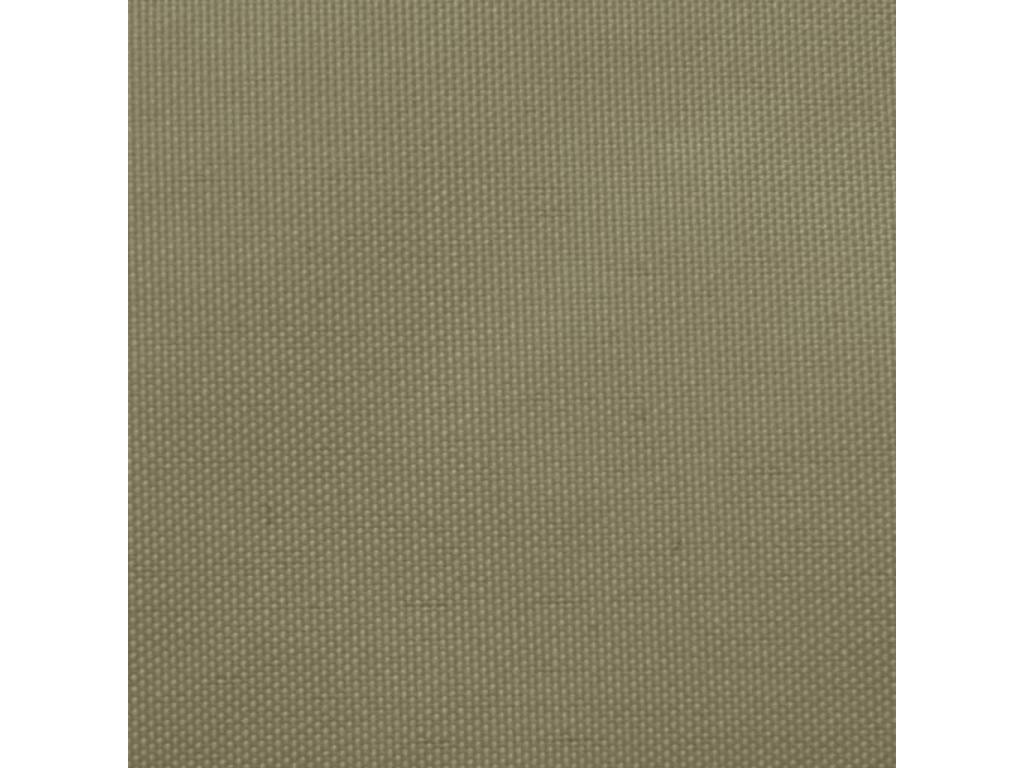 Toldo de vela triangular Joliven Oxford beige 4x4x4 m