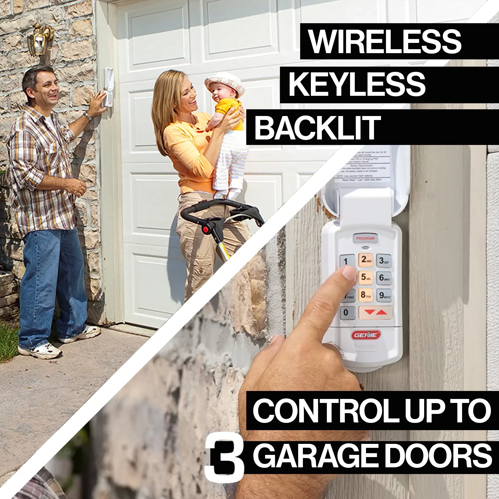 Genie StealthDrive Connect Smart Garage Door Opener With WiFi And Battery Backup - 7155-TKV - Image 2 Genie StealthDrive Connect Smart Garage Door Opener With WiFi And Battery Backup - 7155-TKV - Image 2