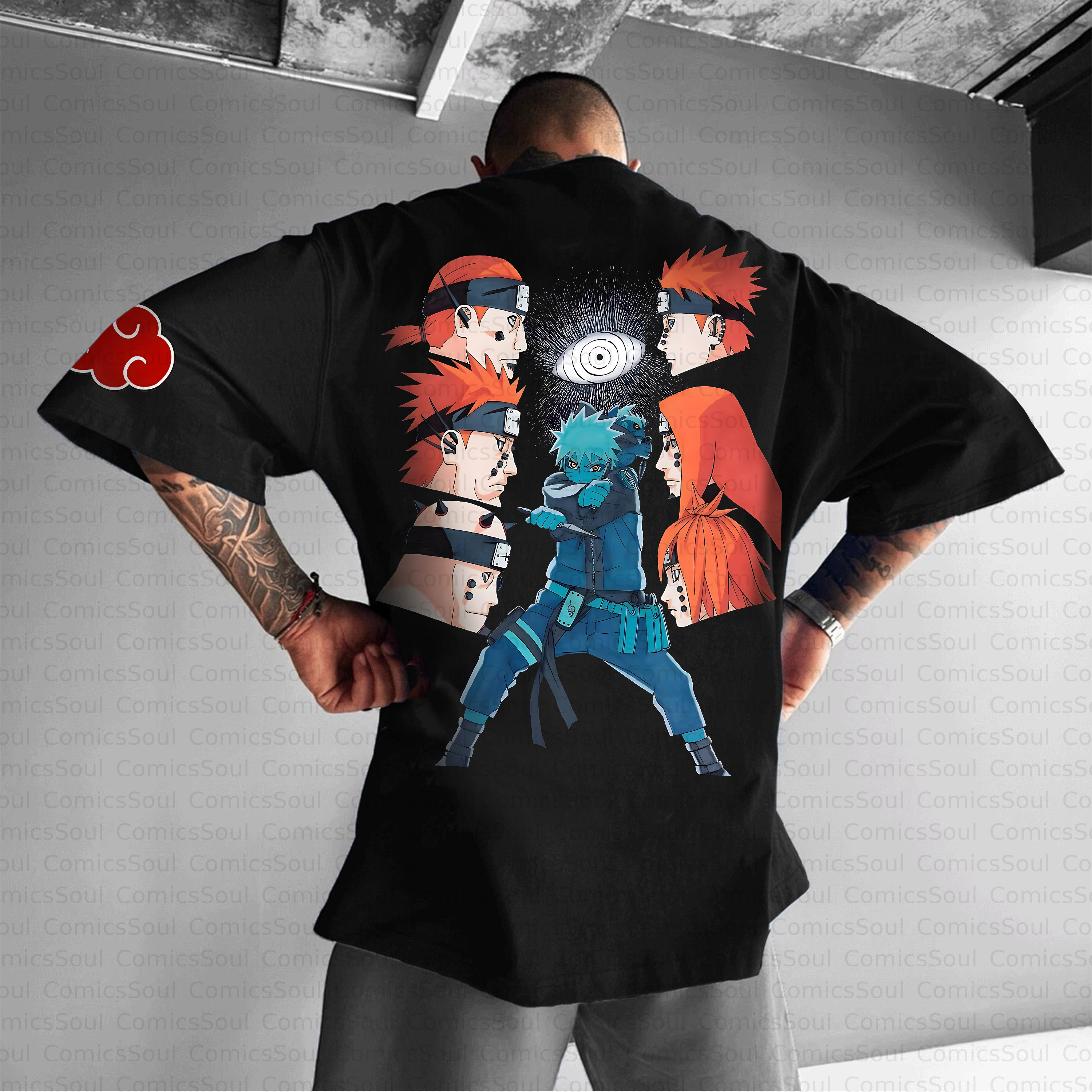 Unisex Anime Inspired Vintage T-Shirt