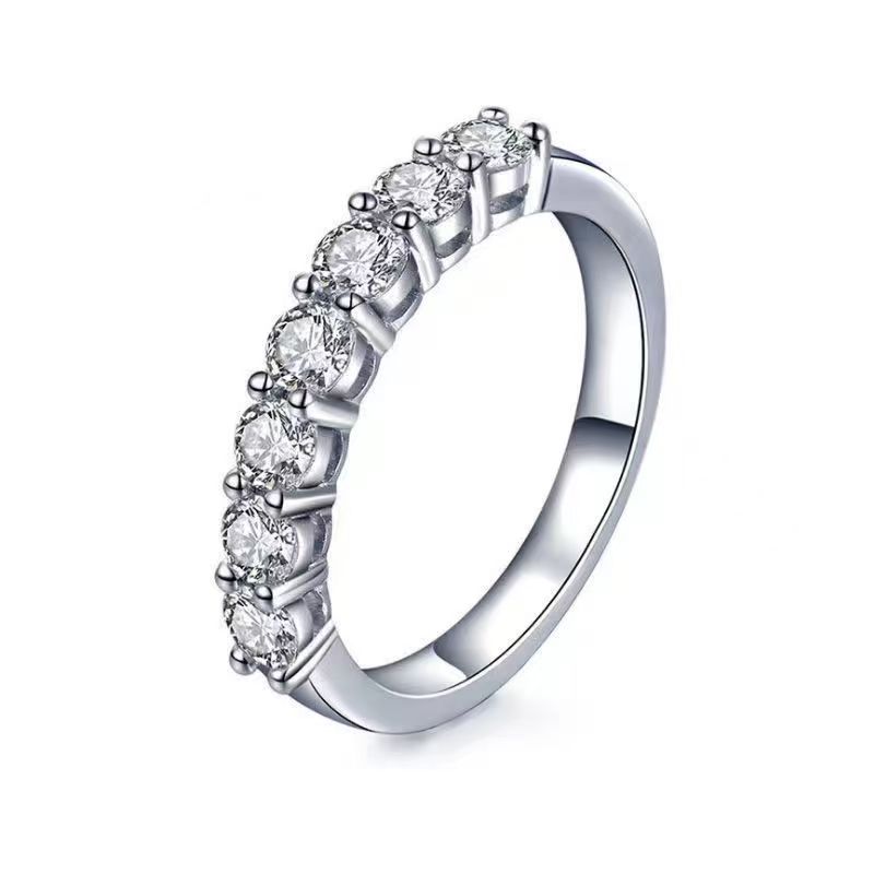 Tiffany Forever Band Ring - 7 Diamonds - Original Replica Club