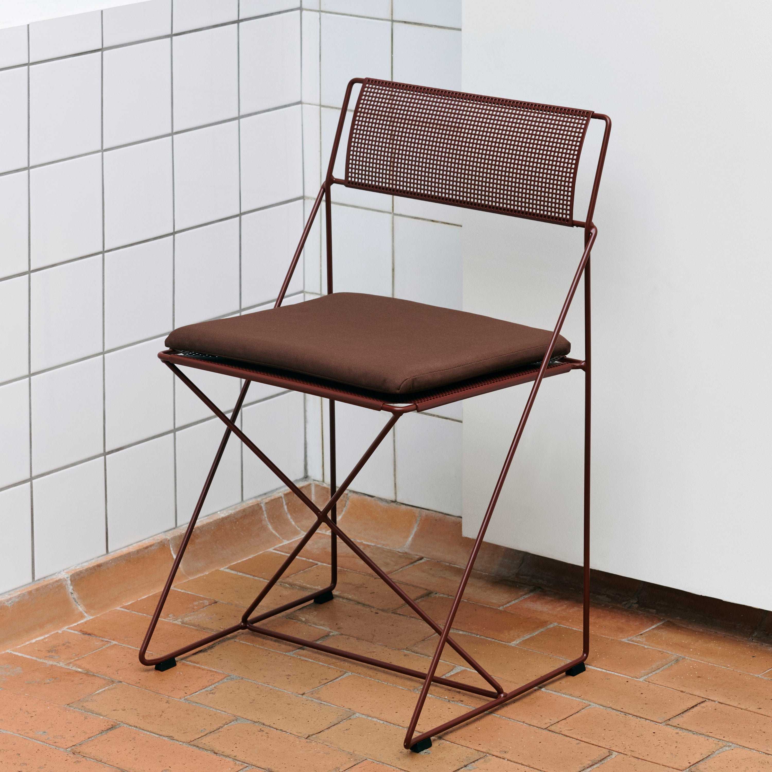 HAY X-Line Stoel - Iron Red