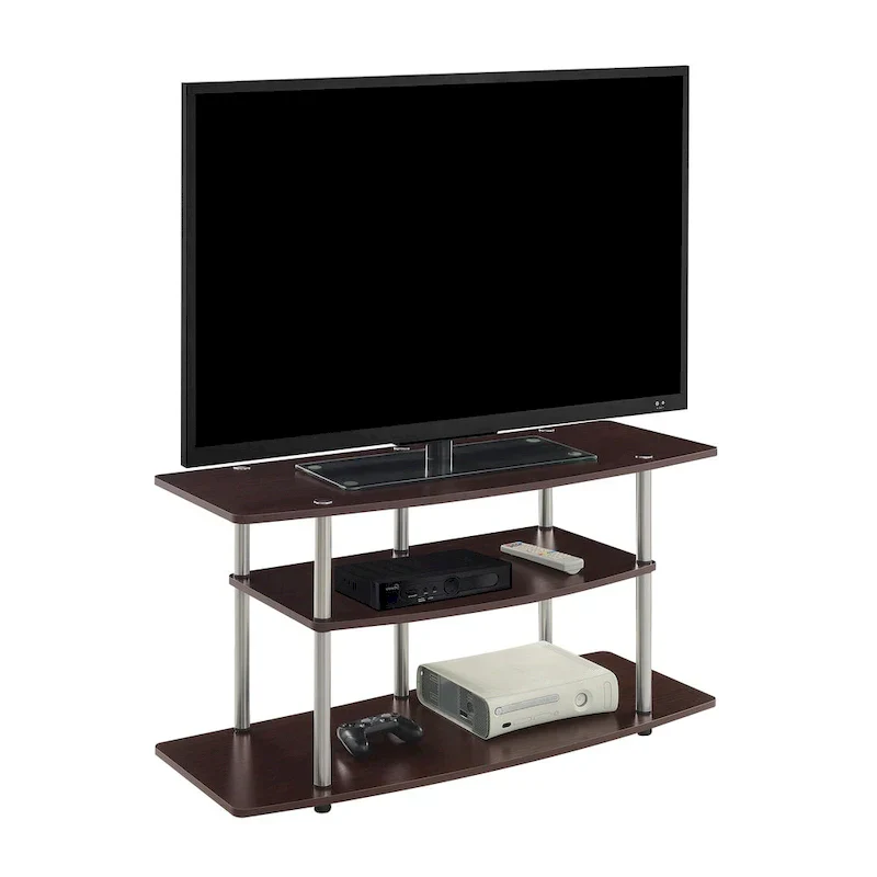 Convenience Concepts Designs2Go Tool-Free 3-Tier Wide TV Stand