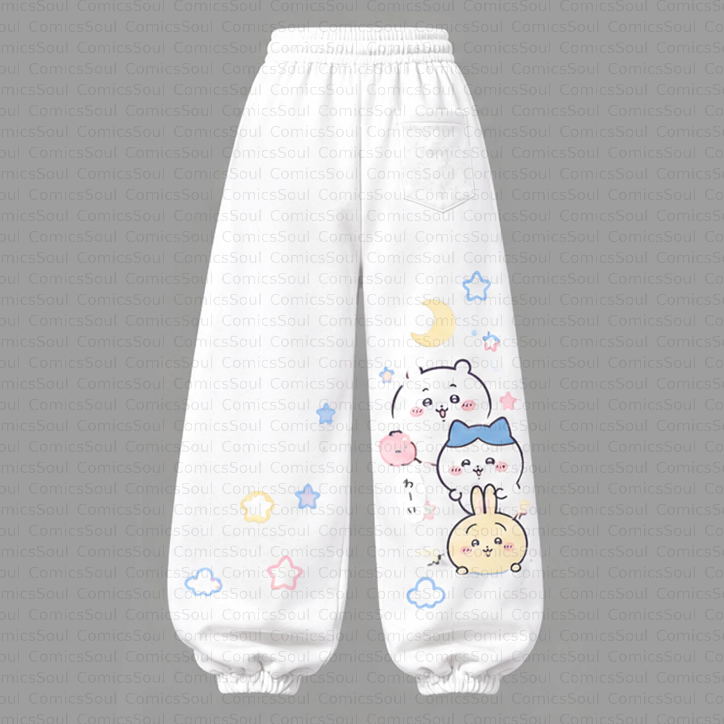 CHIIKAWA Cropped Long Sleeve Hoodie & High Waist Jogger Pants Two Piece TeeThreads Sustain the Scene with Custom Apparel