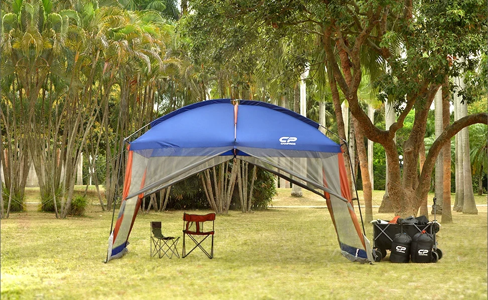 CAMPROS Screen House Canopy Tent, Blue, 12' x 10', 90in Center Height - Image 8 CAMPROS Screen House Canopy Tent, Blue, 12' x 10', 90in Center Height - Image 8
