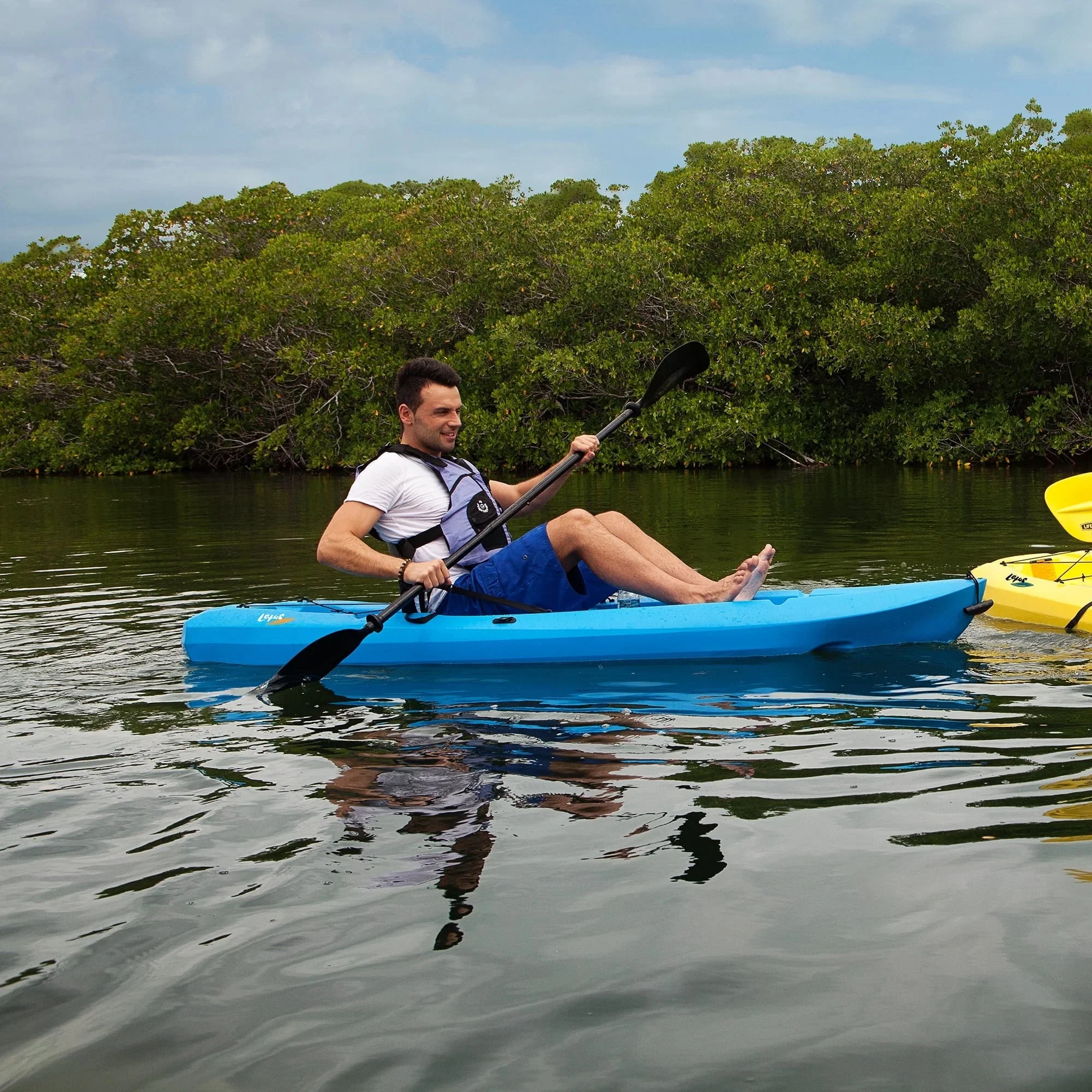 Lifetime Sit-On-Top Kayak 8 ft Blue HDPE - 90112 - Image 18 Lifetime Sit-On-Top Kayak 8 ft Blue HDPE - 90112 - Image 18
