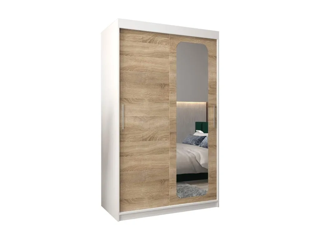 ARMARIO Micasacool T2 DE PUERTAS CORREDERAS 200/120/62 2 puertas (blanco/Micasacool)