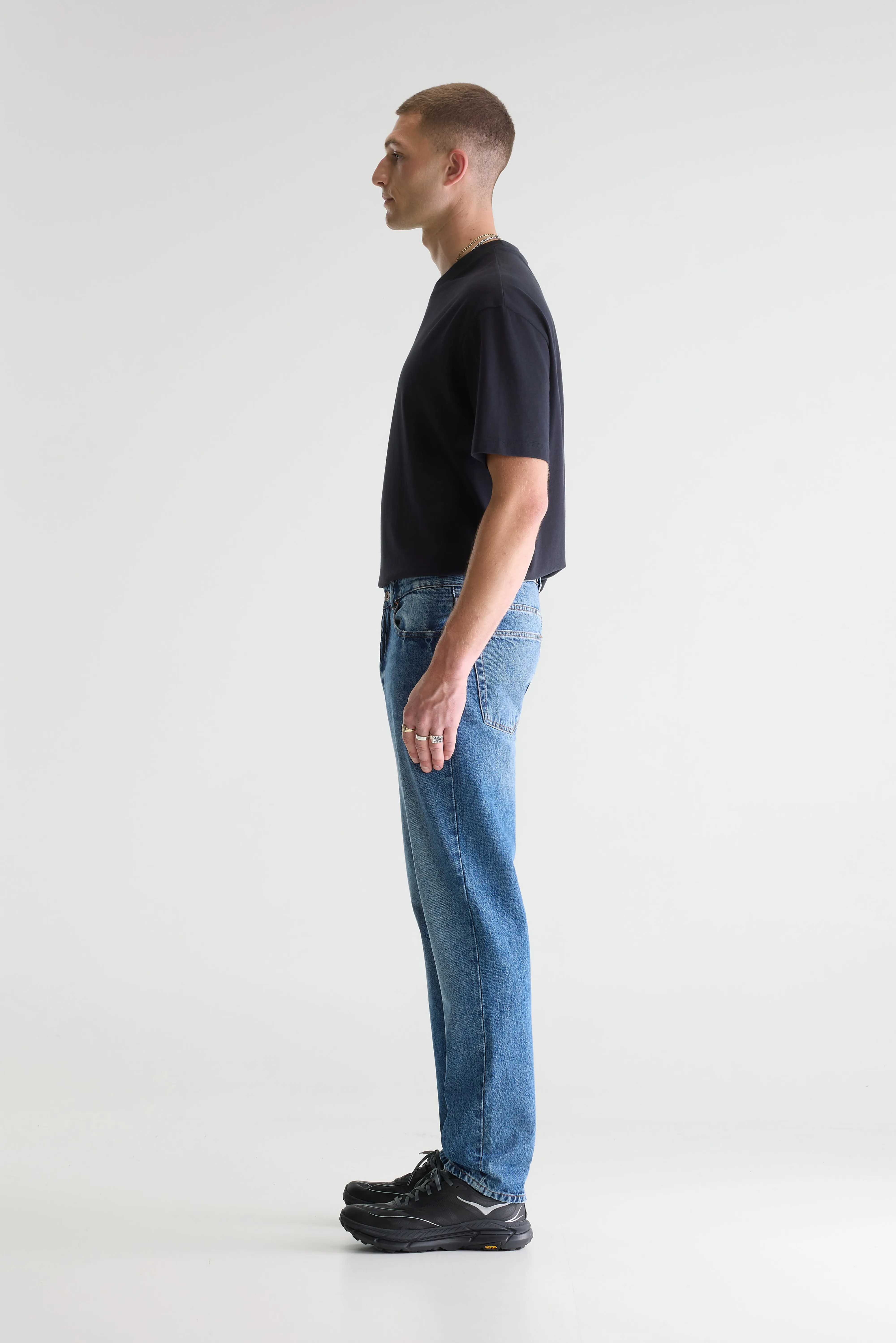 Bellerose Denim N. 04 - Slim blue jeans (251 / M / MD BLUE MARBLE)