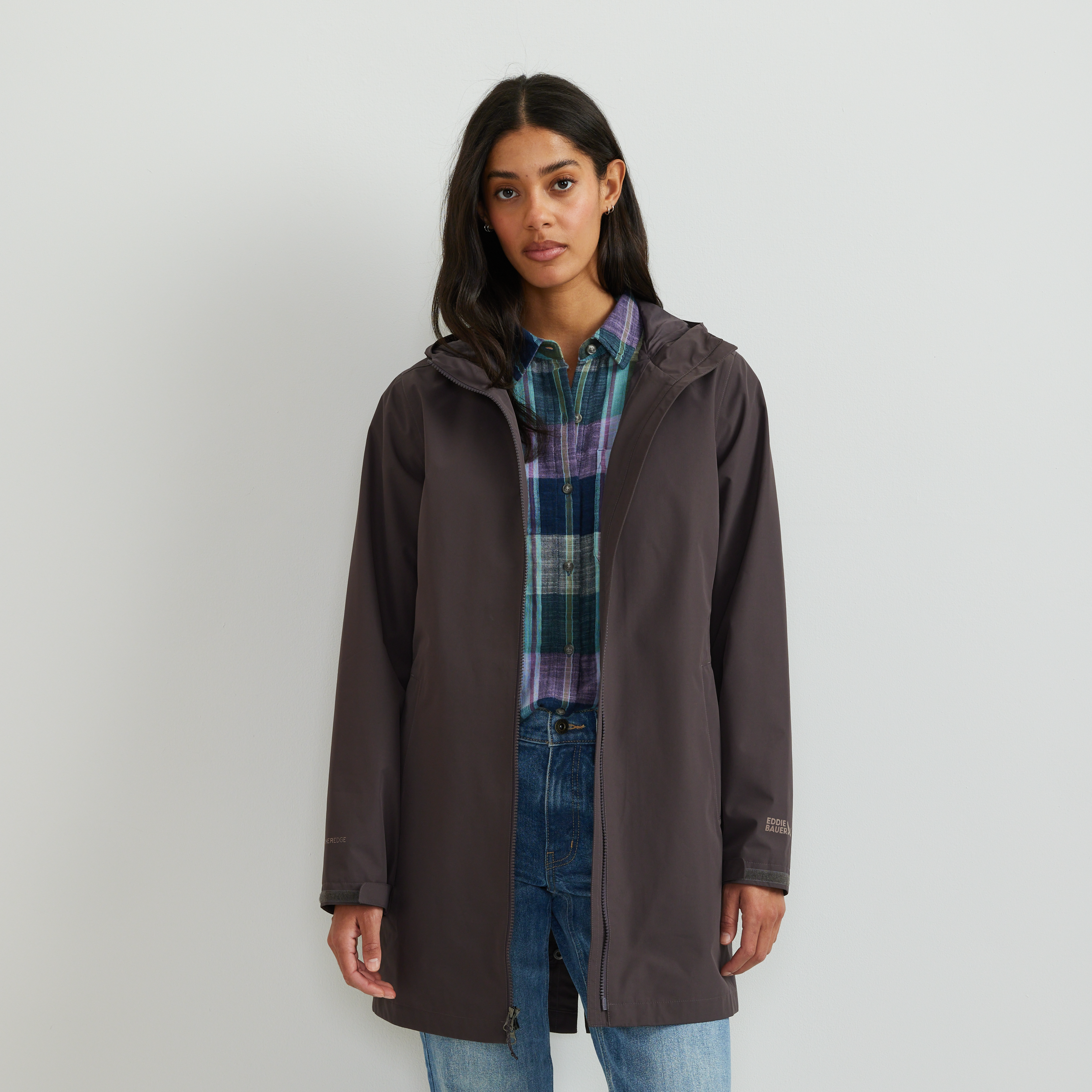 Women's Rainy Pass Water-Repellent Trench Coat - Eddie Bauer Outlet